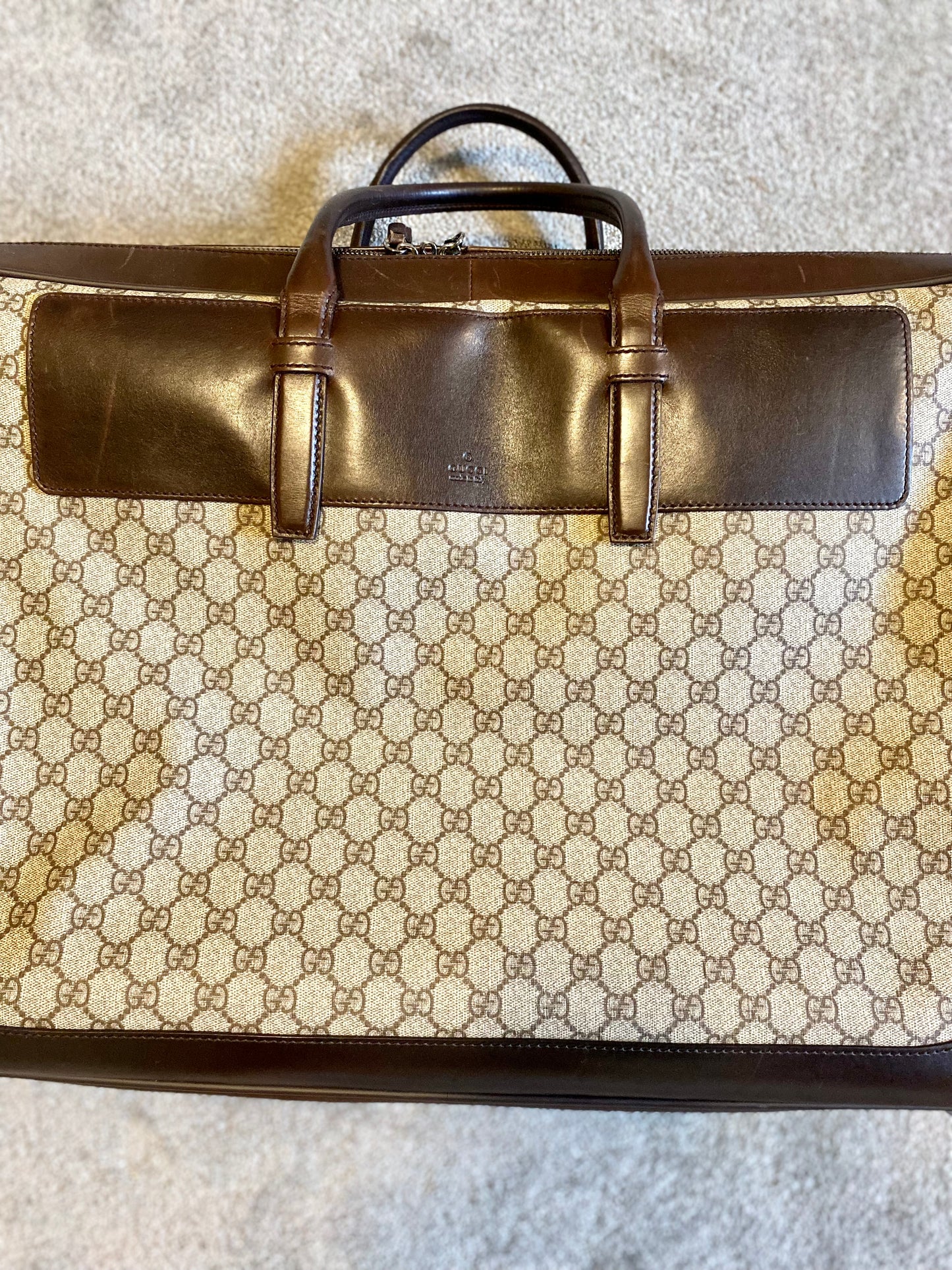 Gucci Soft Leather Luggage