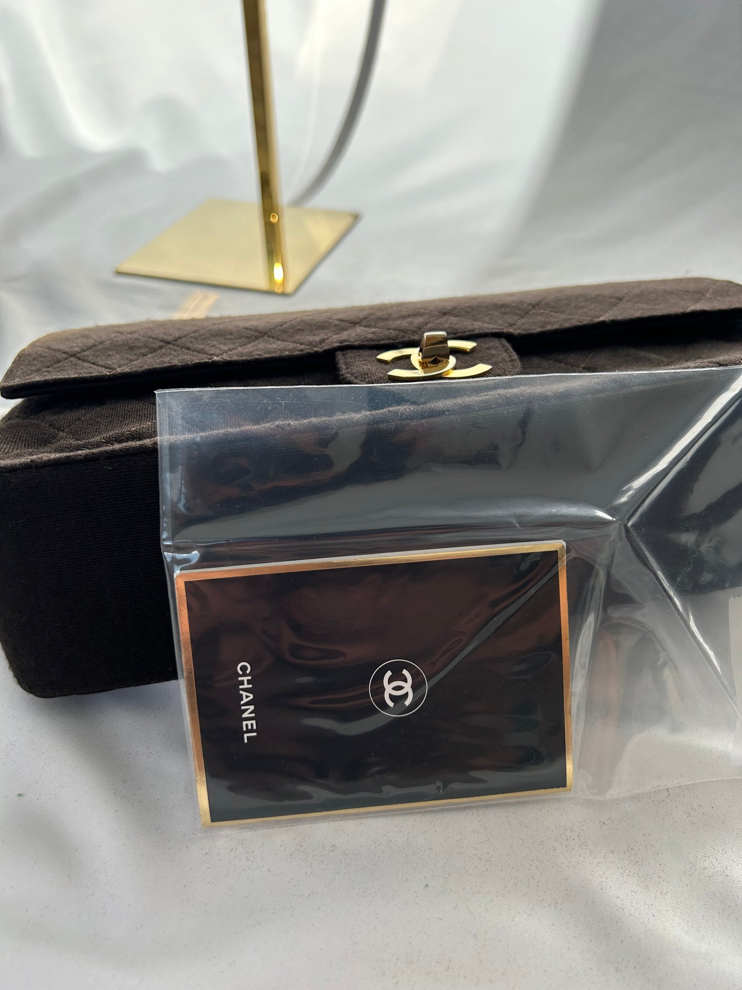 Chocolate Brown Soft Classic Flap