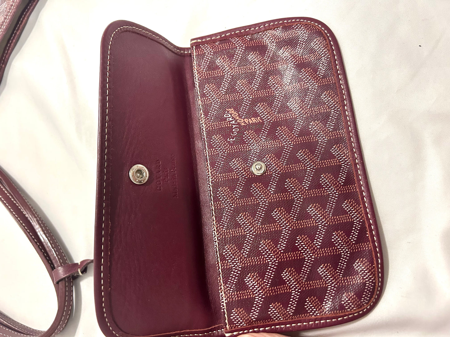 Goyard Burgundy Saint Louis PM