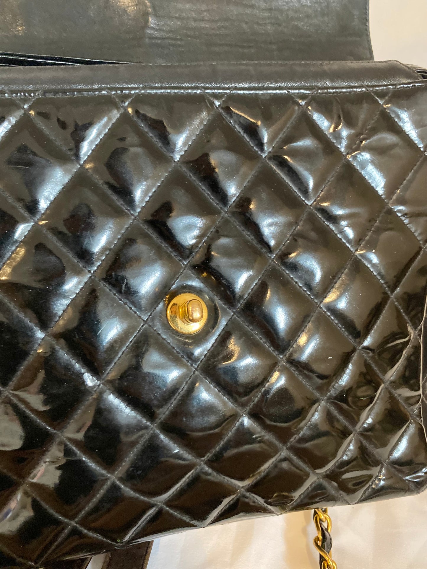 Chanel Patent Leather backpack