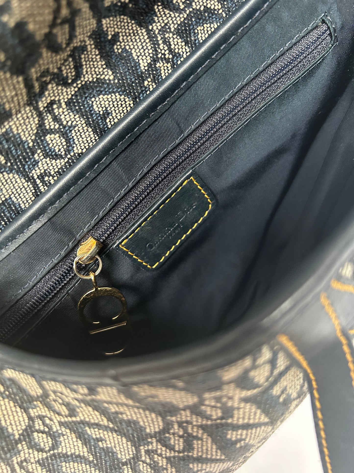 Dior Monogram Saddle Bag