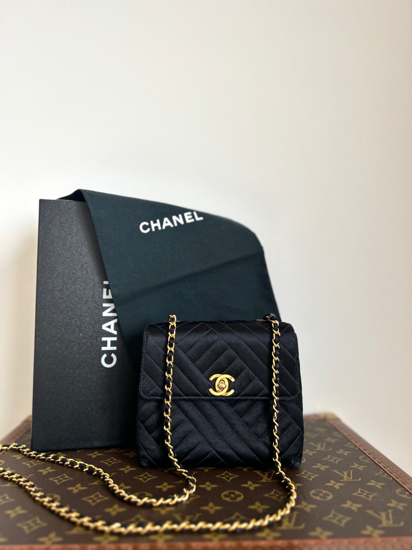 Chanel Satin Mini Square