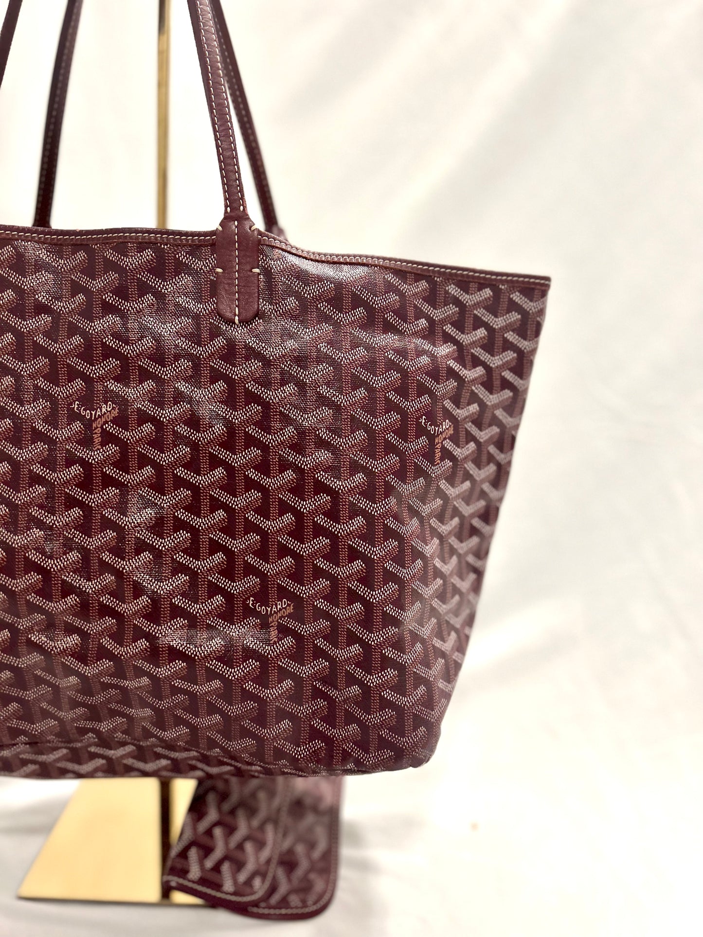 Goyard Burgundy Saint Louis PM