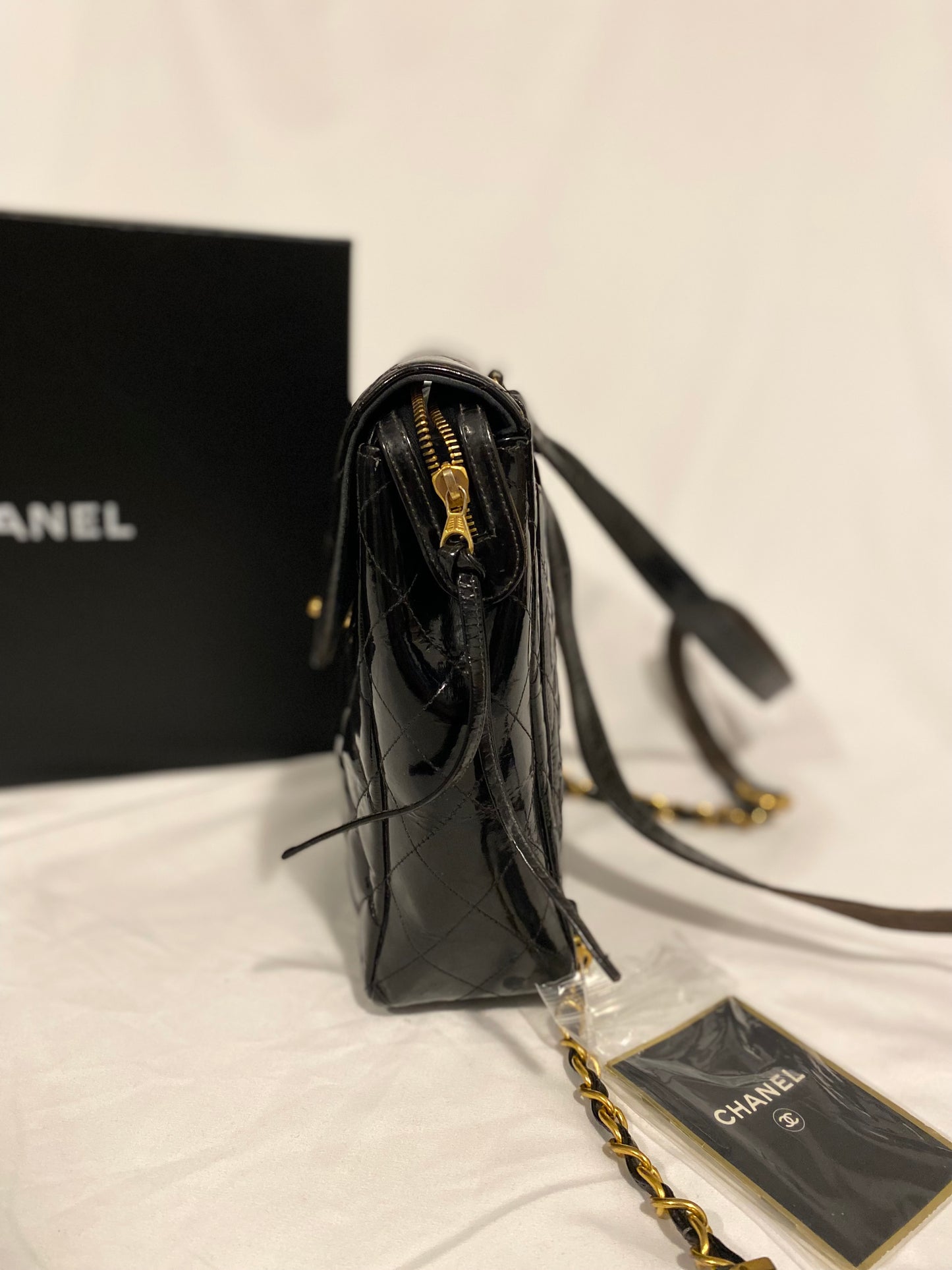 Chanel Patent Leather backpack