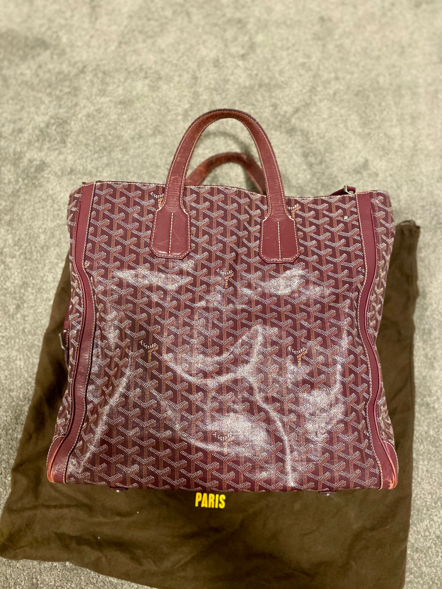 Goyard Burgundy Voltaire