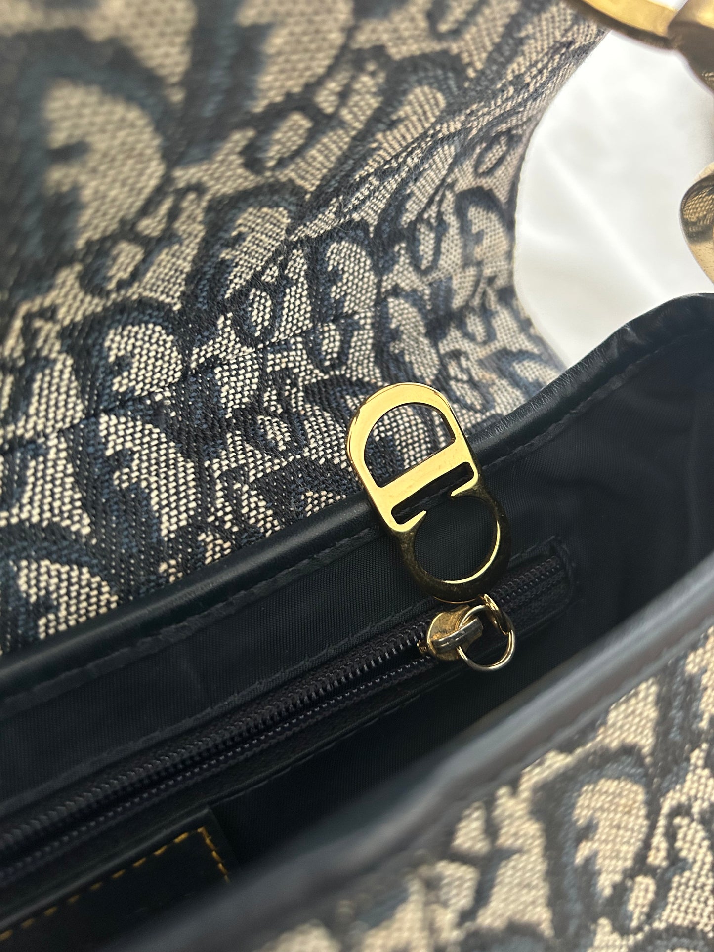 Dior Monogram Saddle Bag