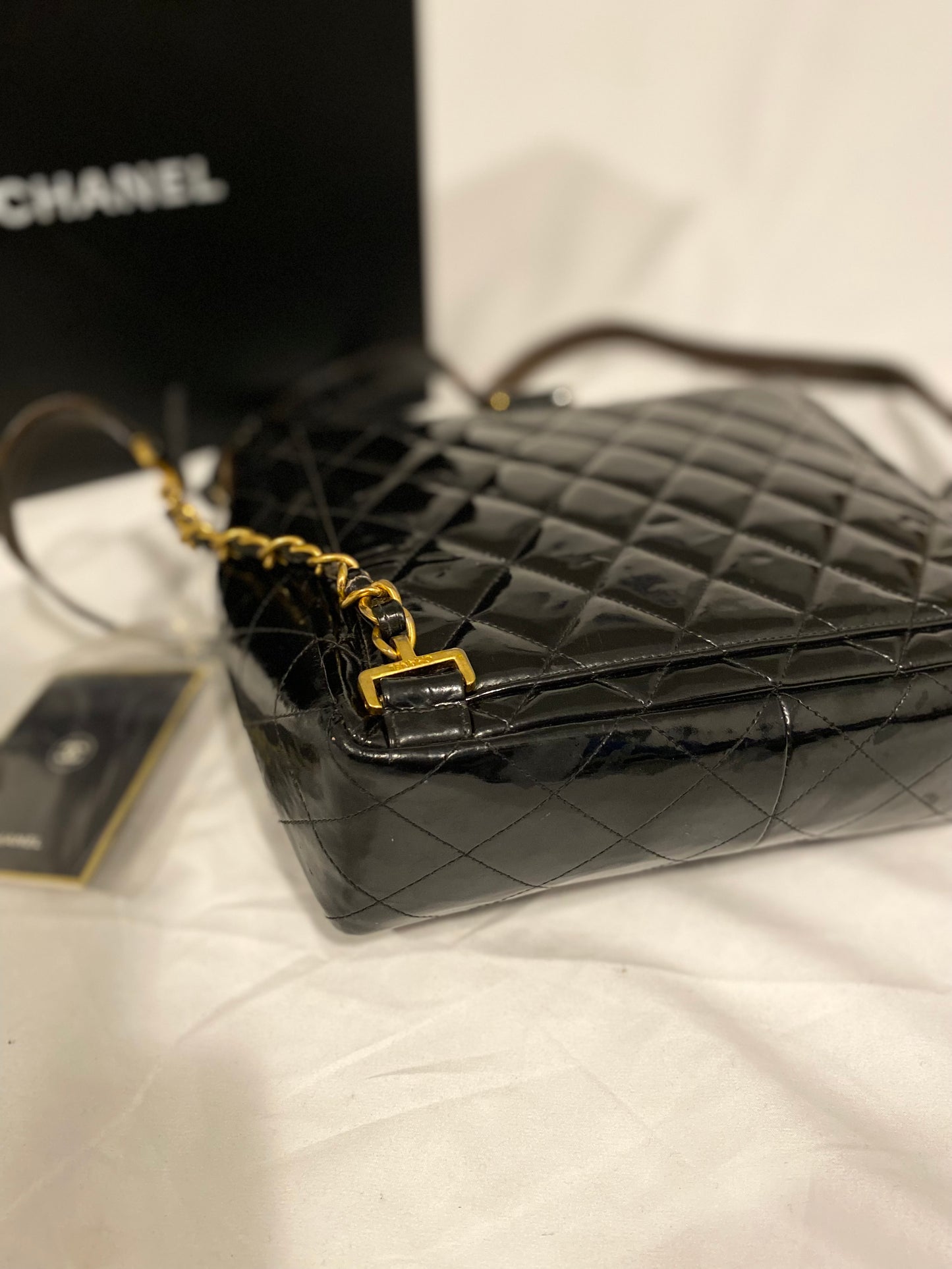 Chanel Patent Leather backpack