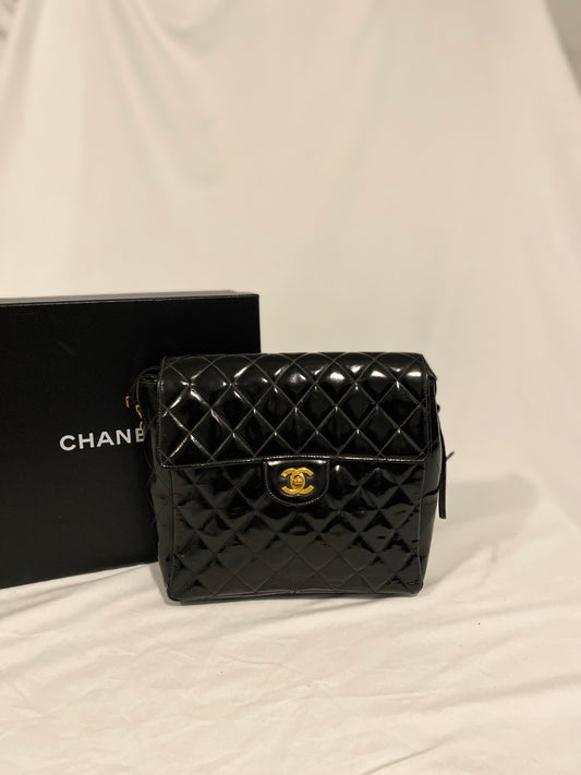 Chanel Patent Leather backpack