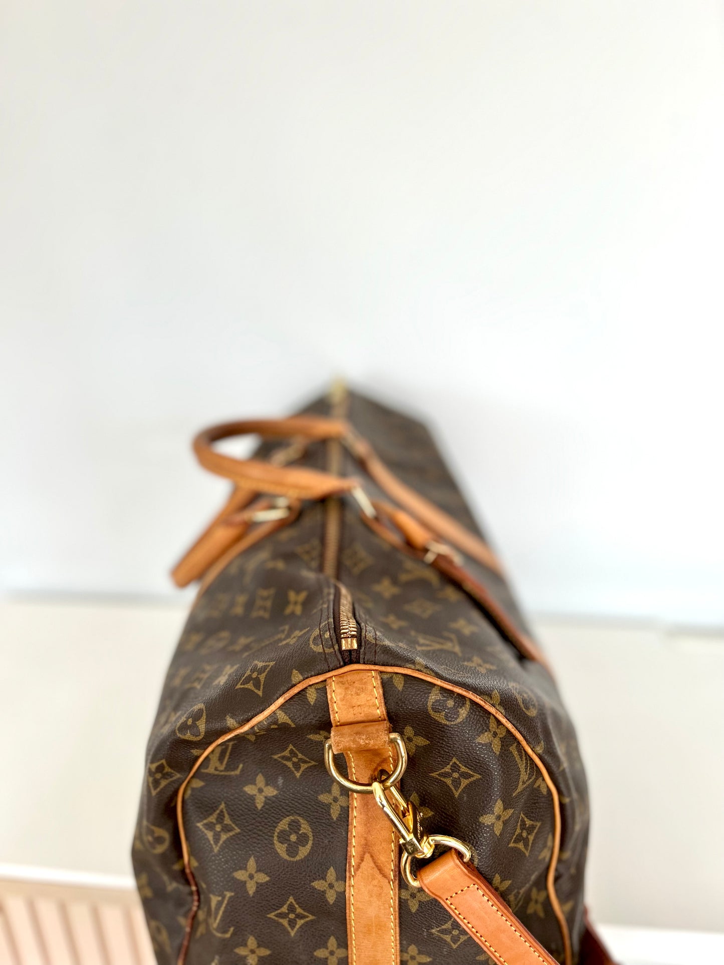 Louis Vuitton Bandouliere Keepall 50 Duffle Boston Bag