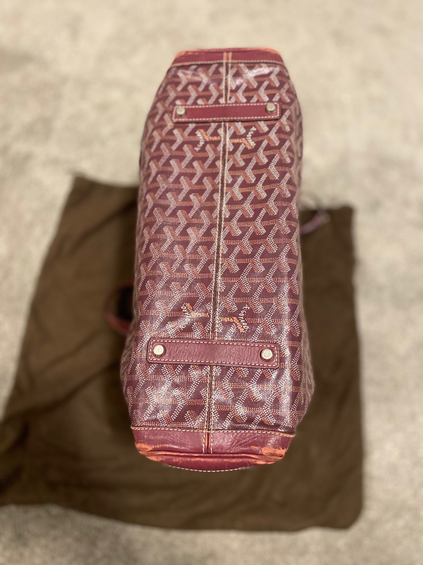 Goyard Burgundy Voltaire