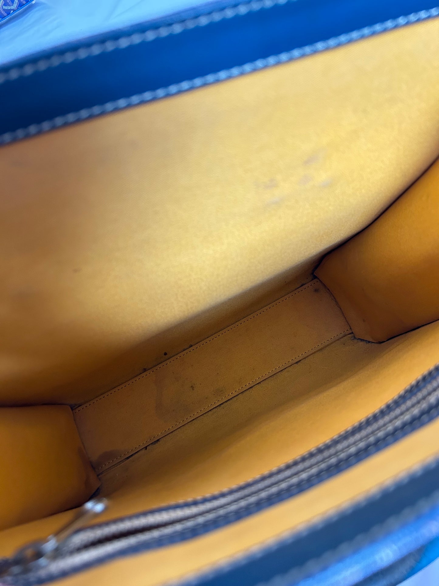 Goyard Comores Tote Bag PM (has chipped top corner)