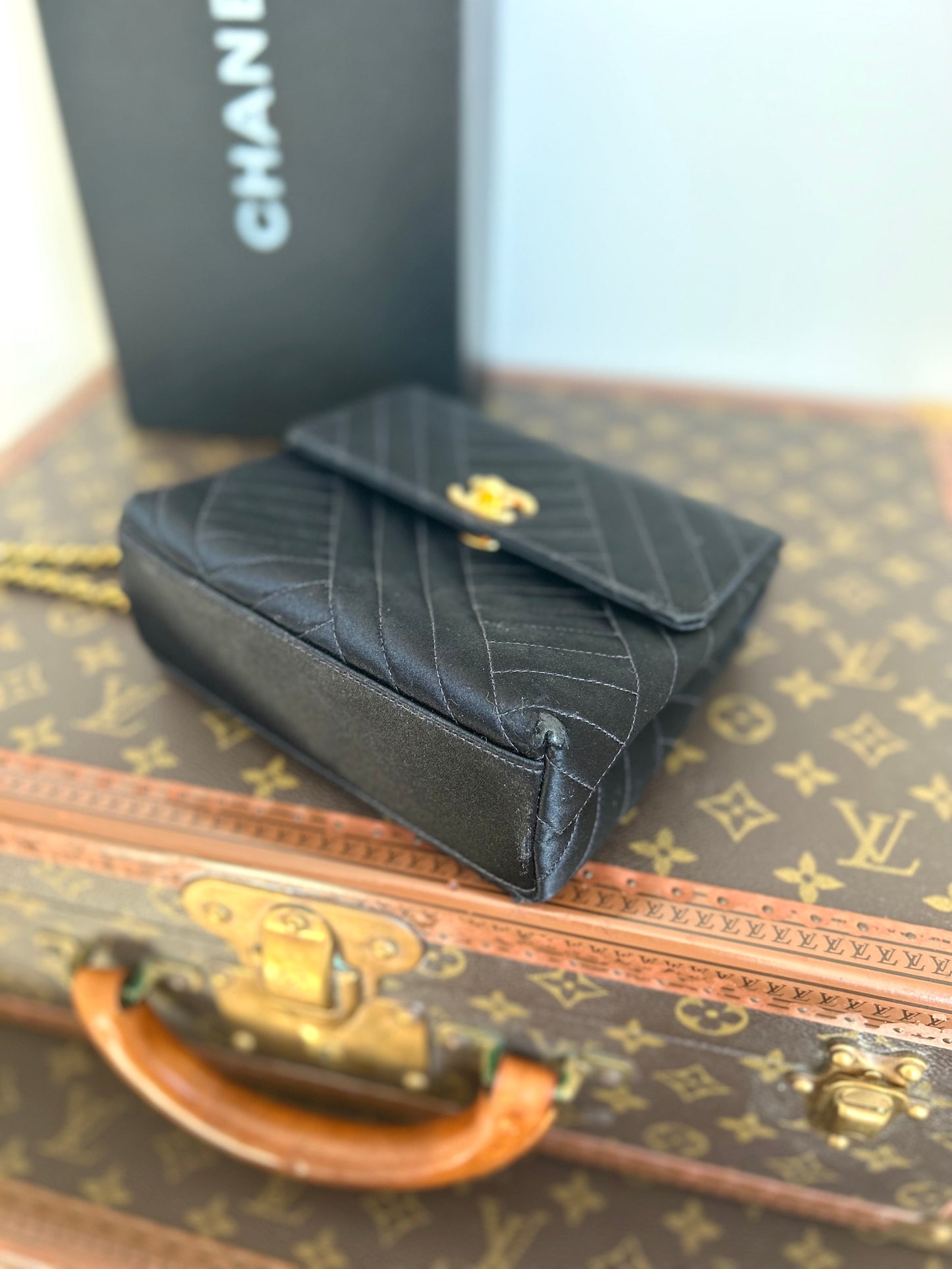 Chanel Satin Mini Square