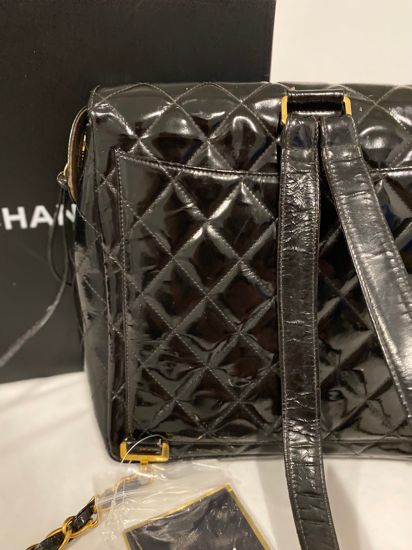 Chanel Patent Leather backpack