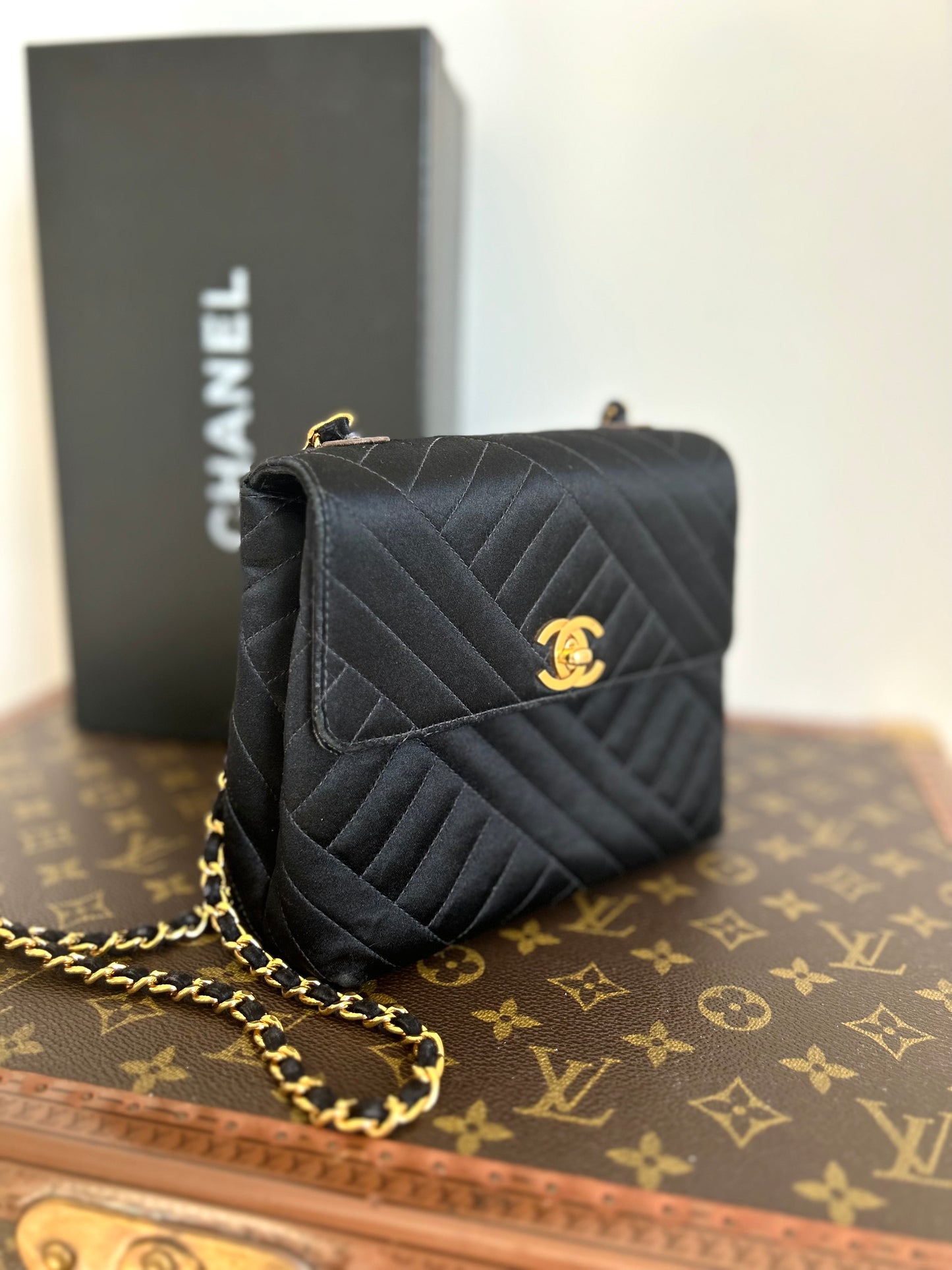 Chanel Satin Mini Square
