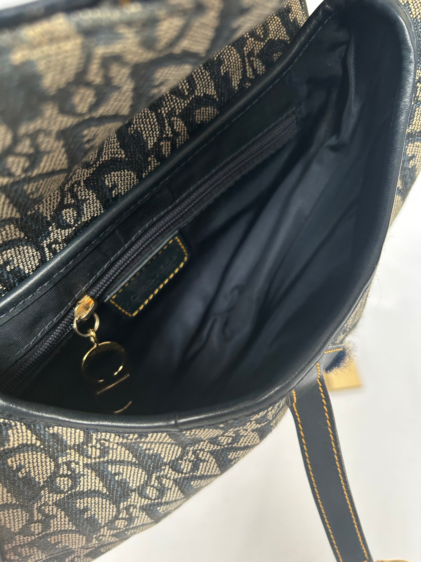 Dior Monogram Saddle Bag