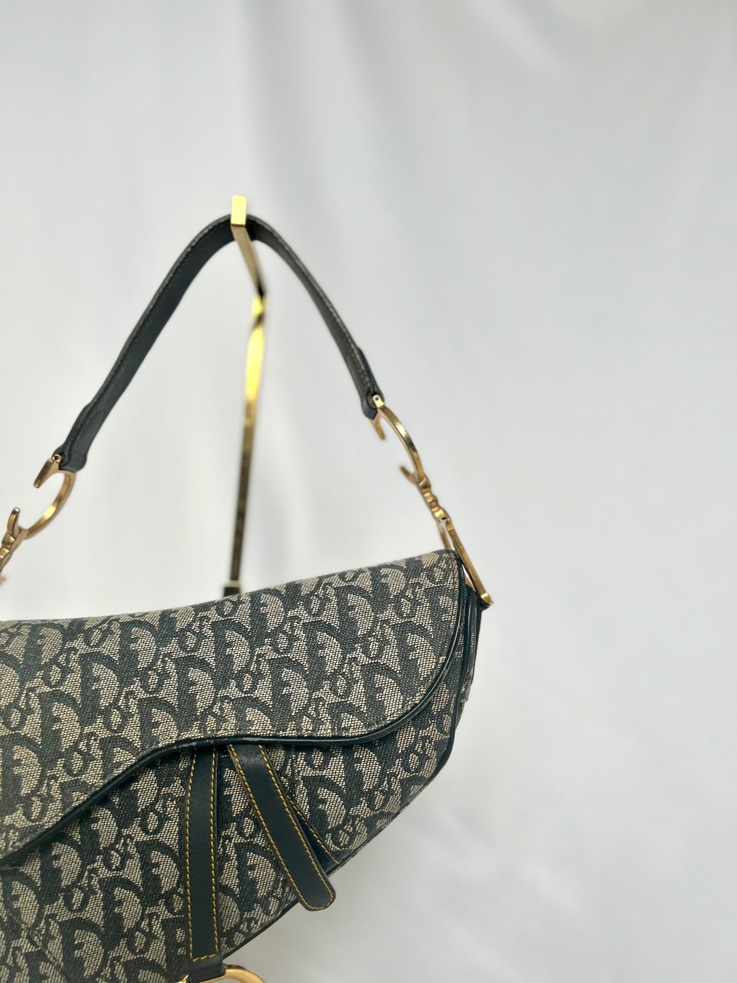 Dior Monogram Saddle Bag