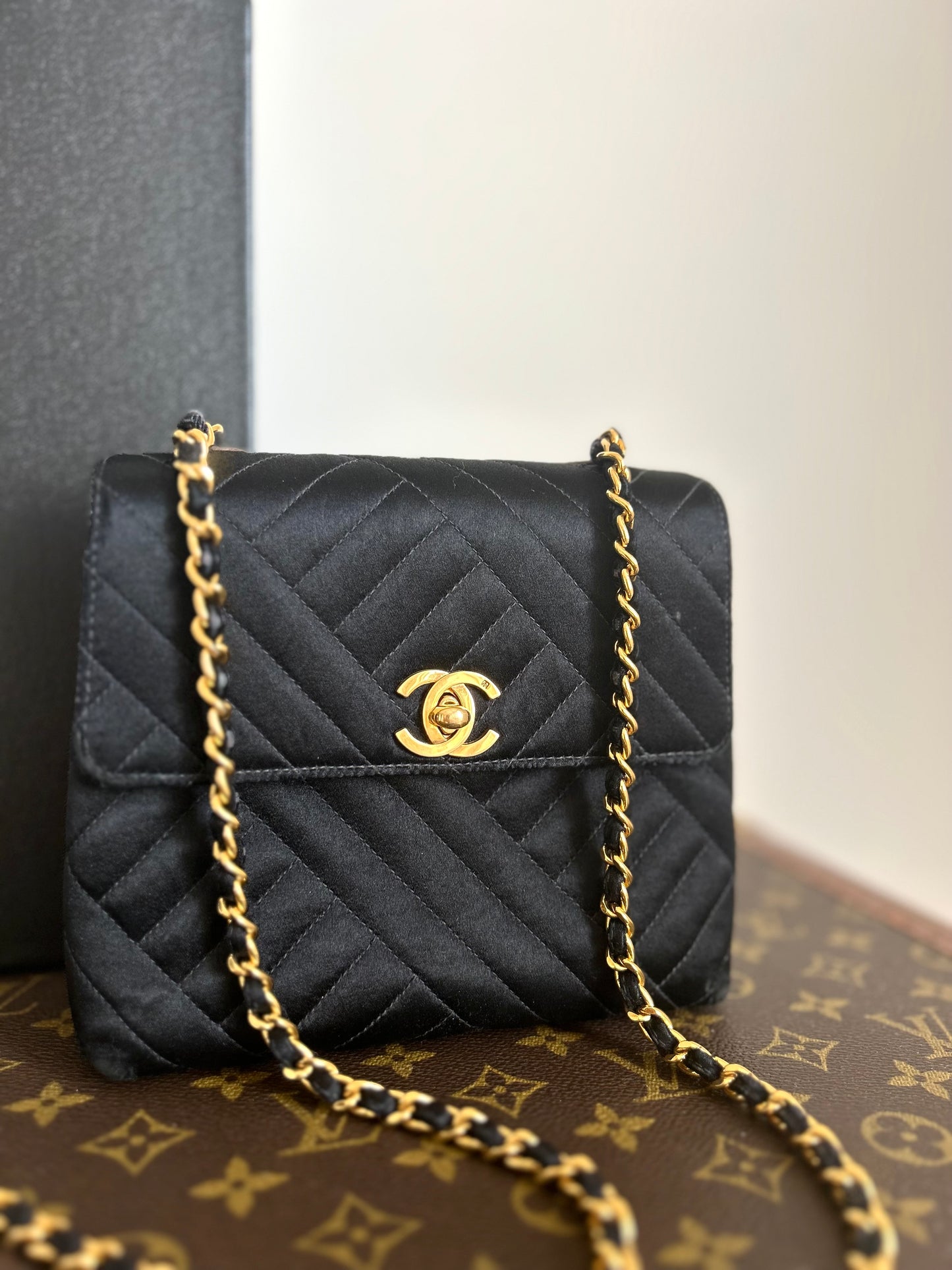 Chanel Satin Mini Square