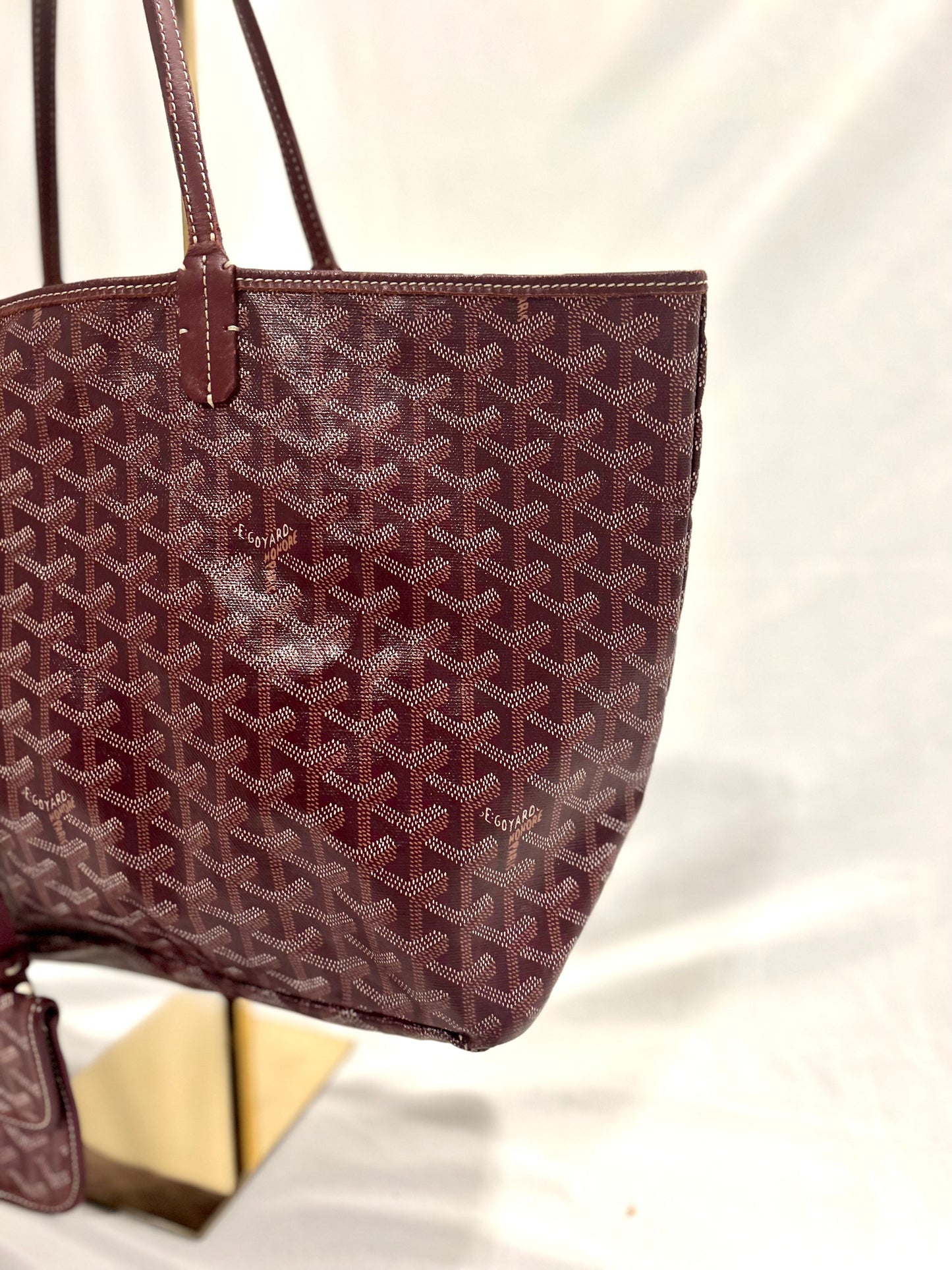 Goyard Burgundy Saint Louis PM