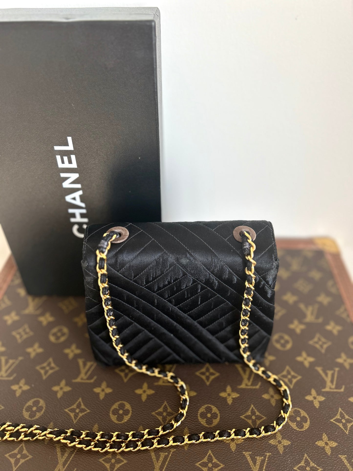 Chanel Satin Mini Square