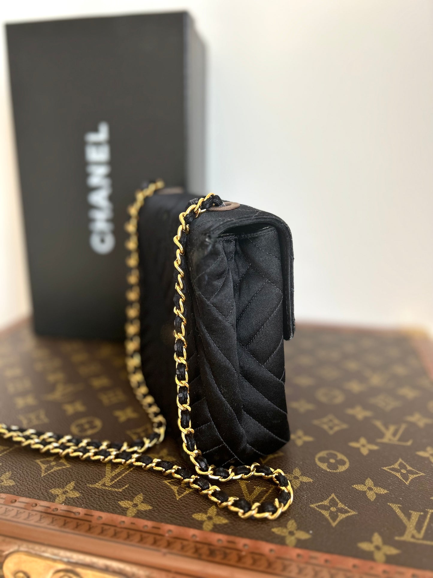 Chanel Satin Mini Square