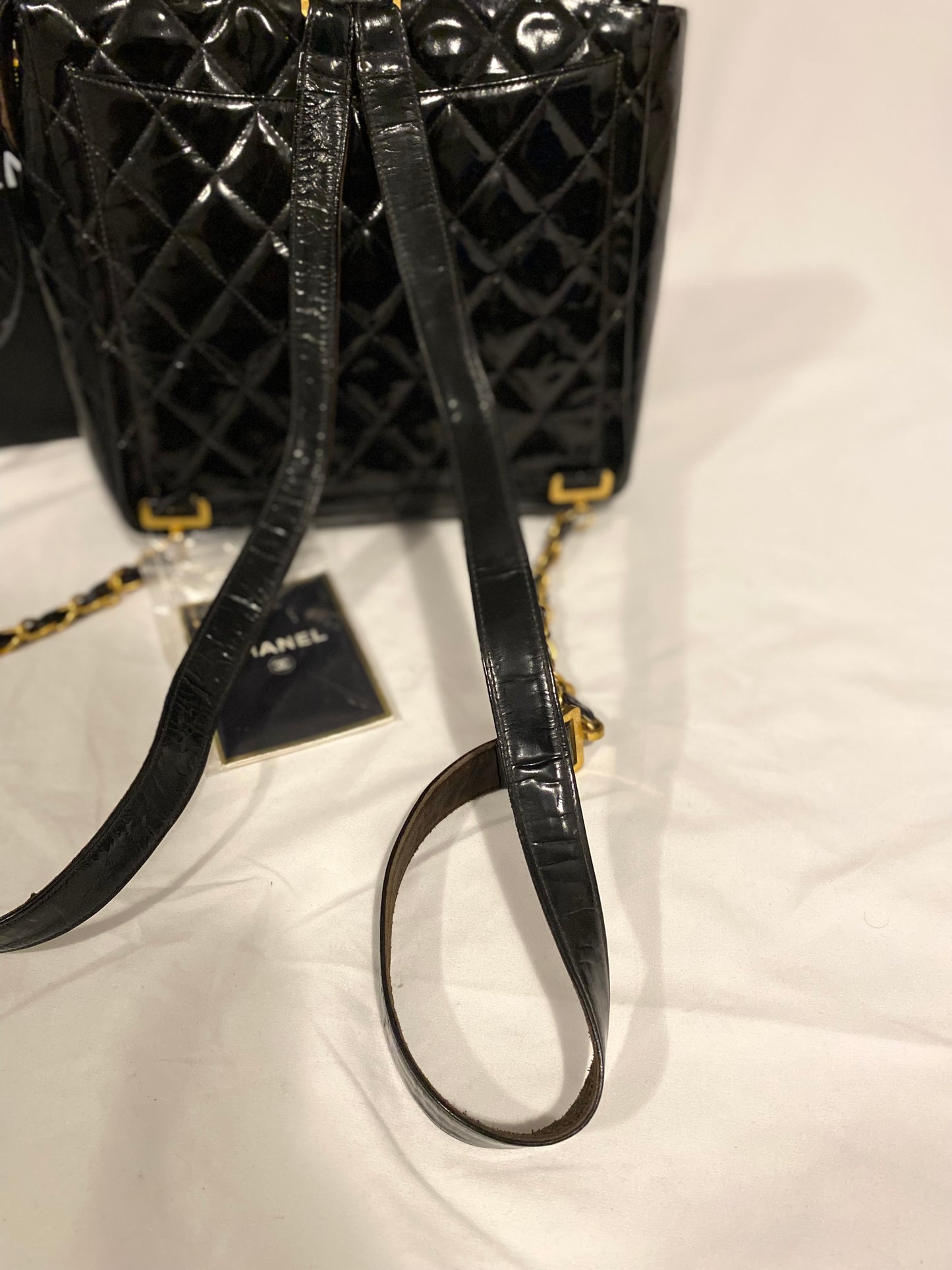 Chanel Patent Leather backpack