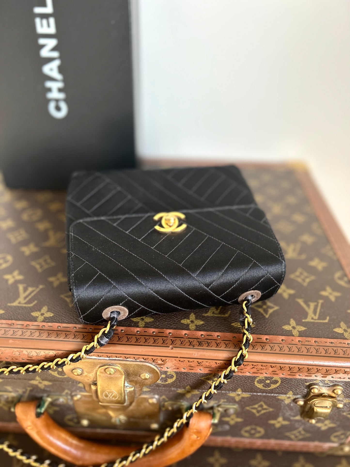 Chanel Satin Mini Square