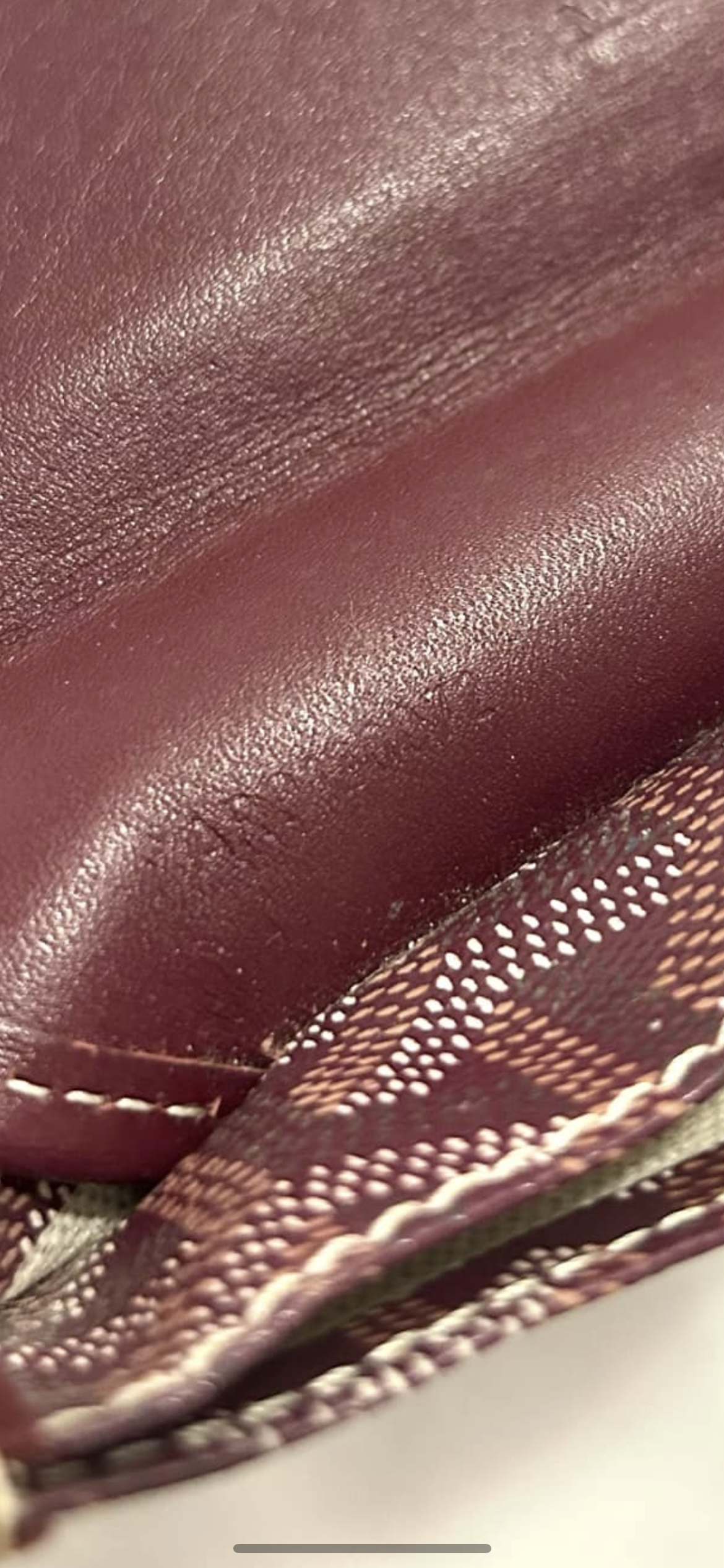 Goyard Burgundy Saint Louis PM