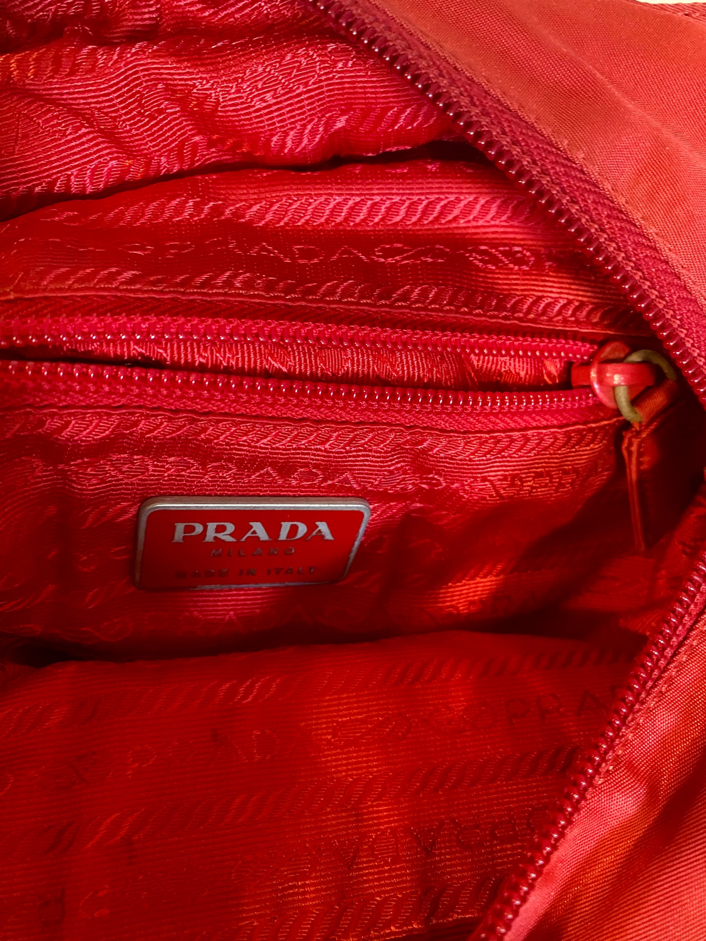 Red Prada Tote Bag