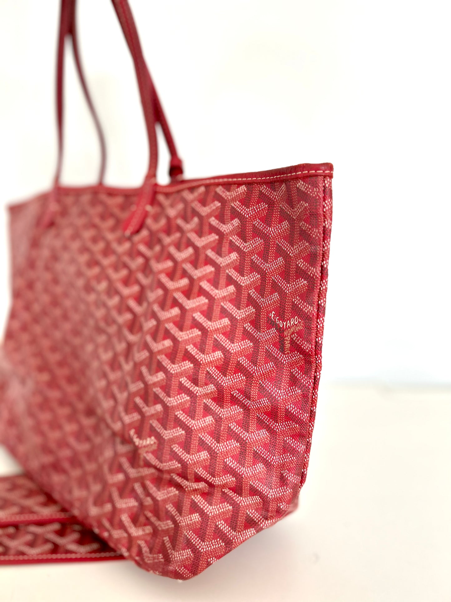 Red Goyard Saint Louis PM