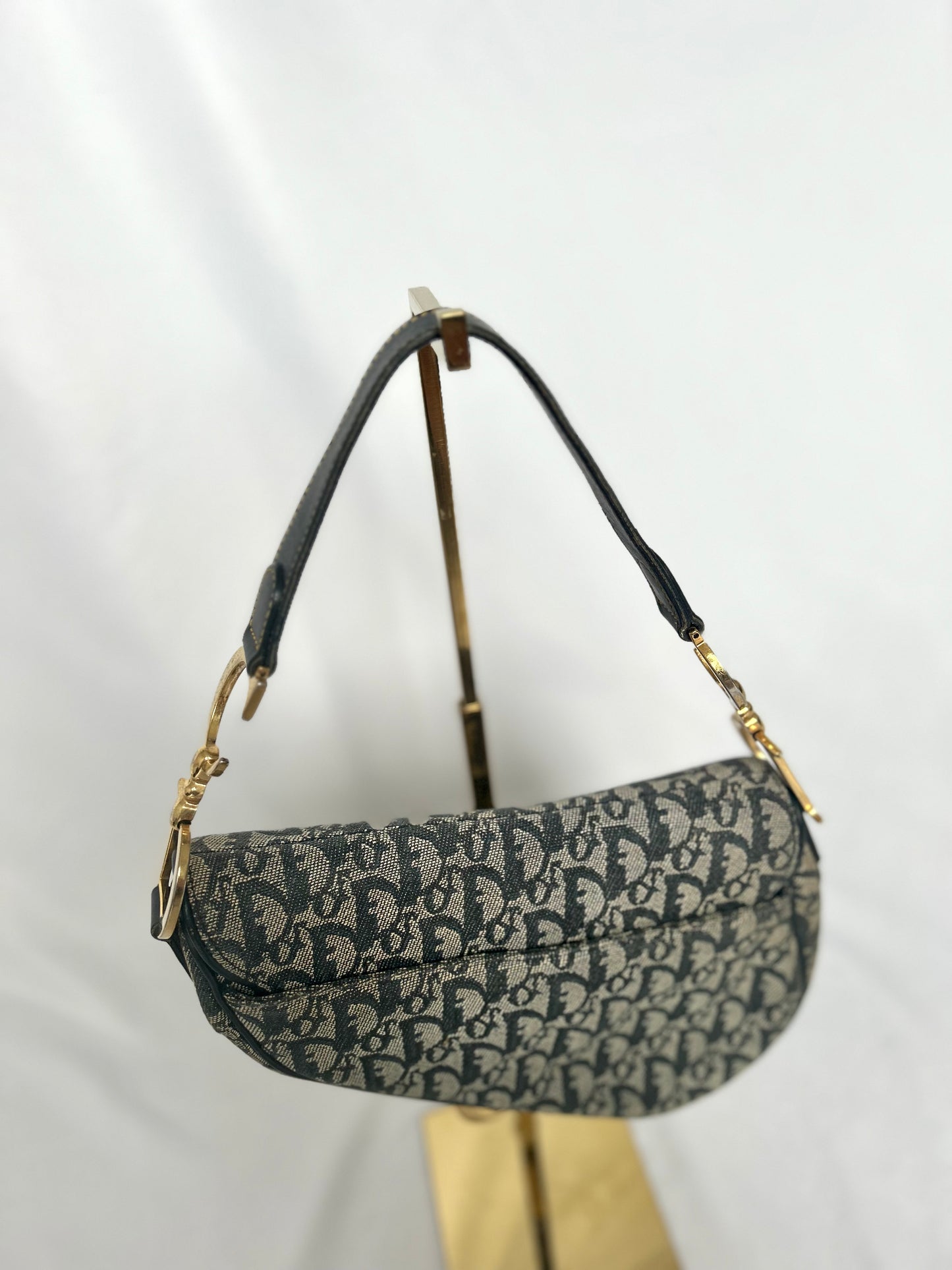 Dior Monogram Saddle Bag