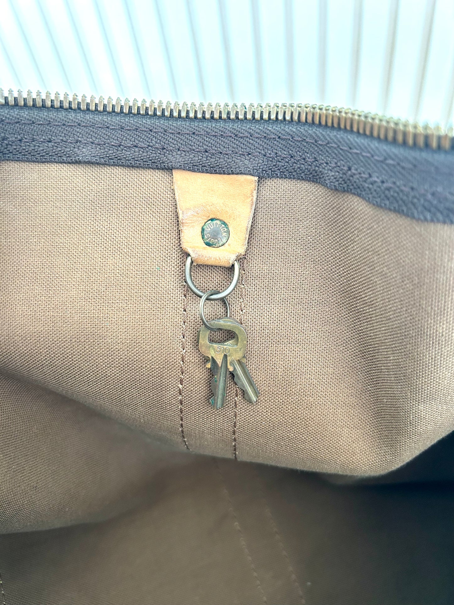 Louis Vuitton Bandouliere Keepall 50 Duffle Boston Bag