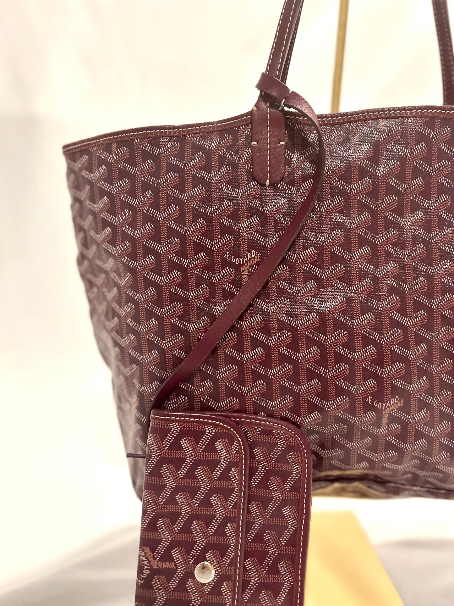 Goyard Burgundy Saint Louis PM