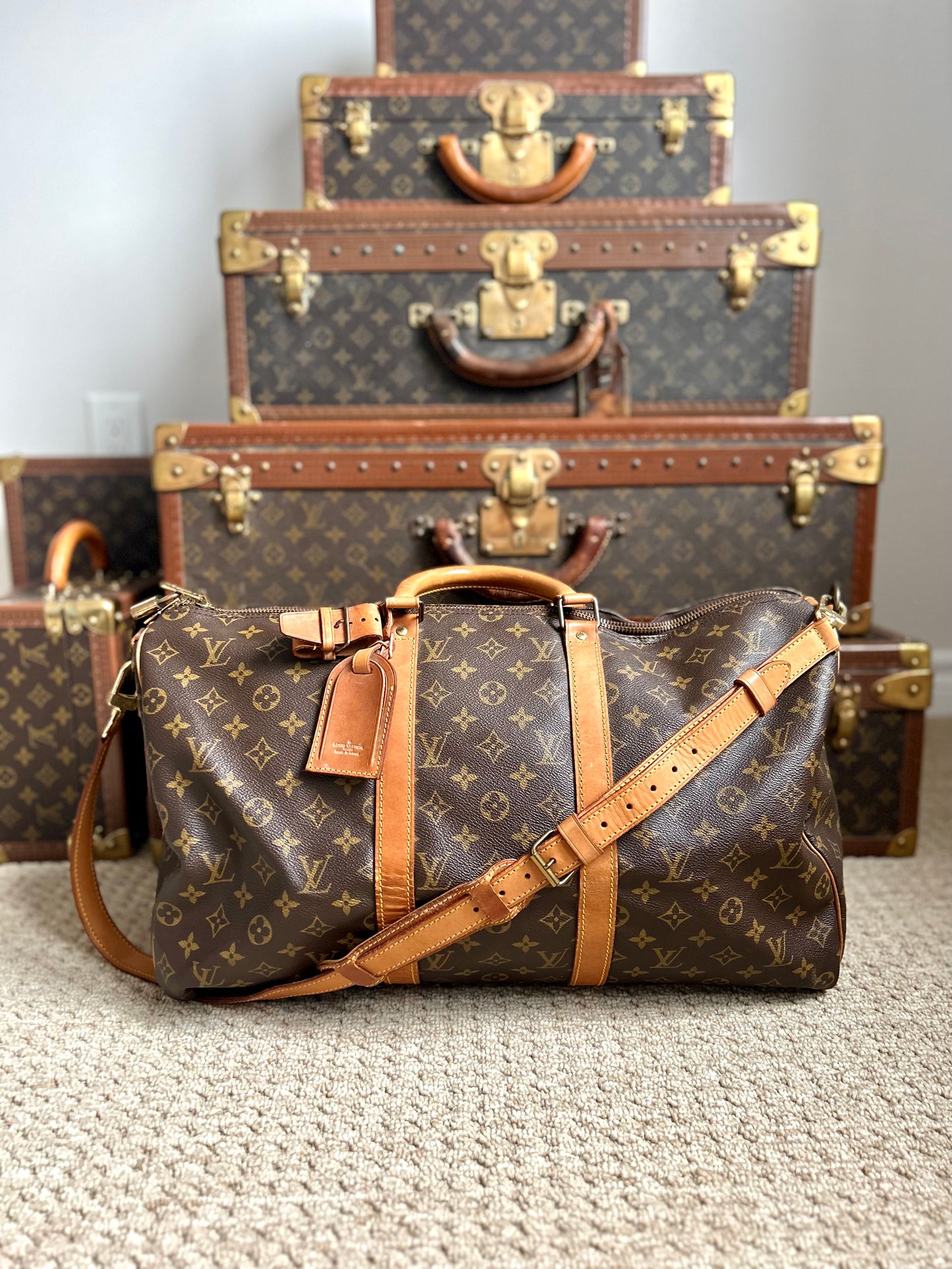 Louis Vuitton Bandouliere 50 Duffle Bag