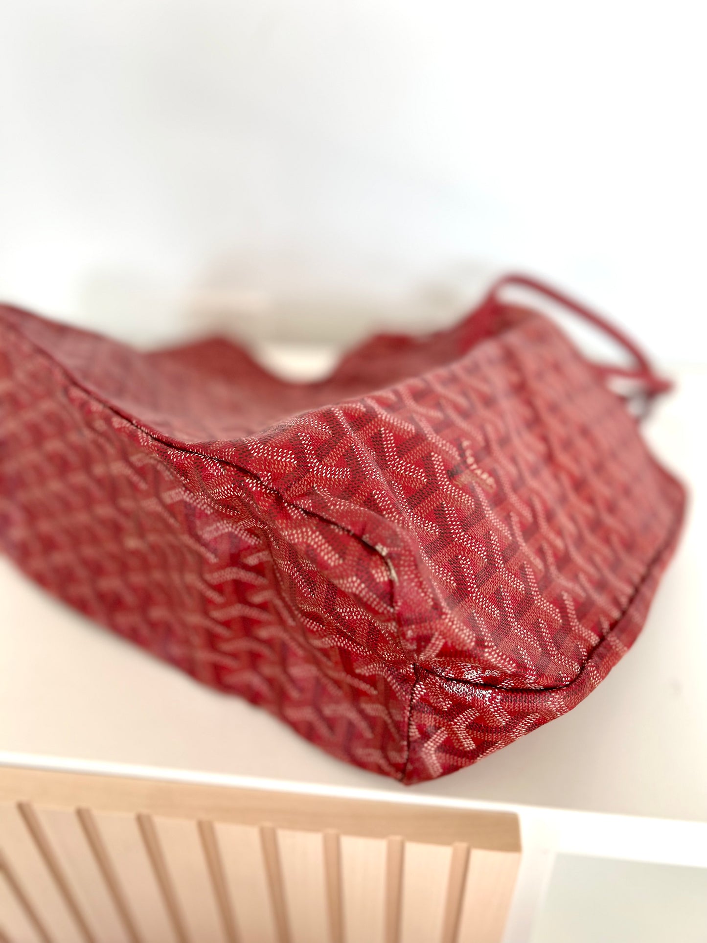Red Goyard Saint Louis PM