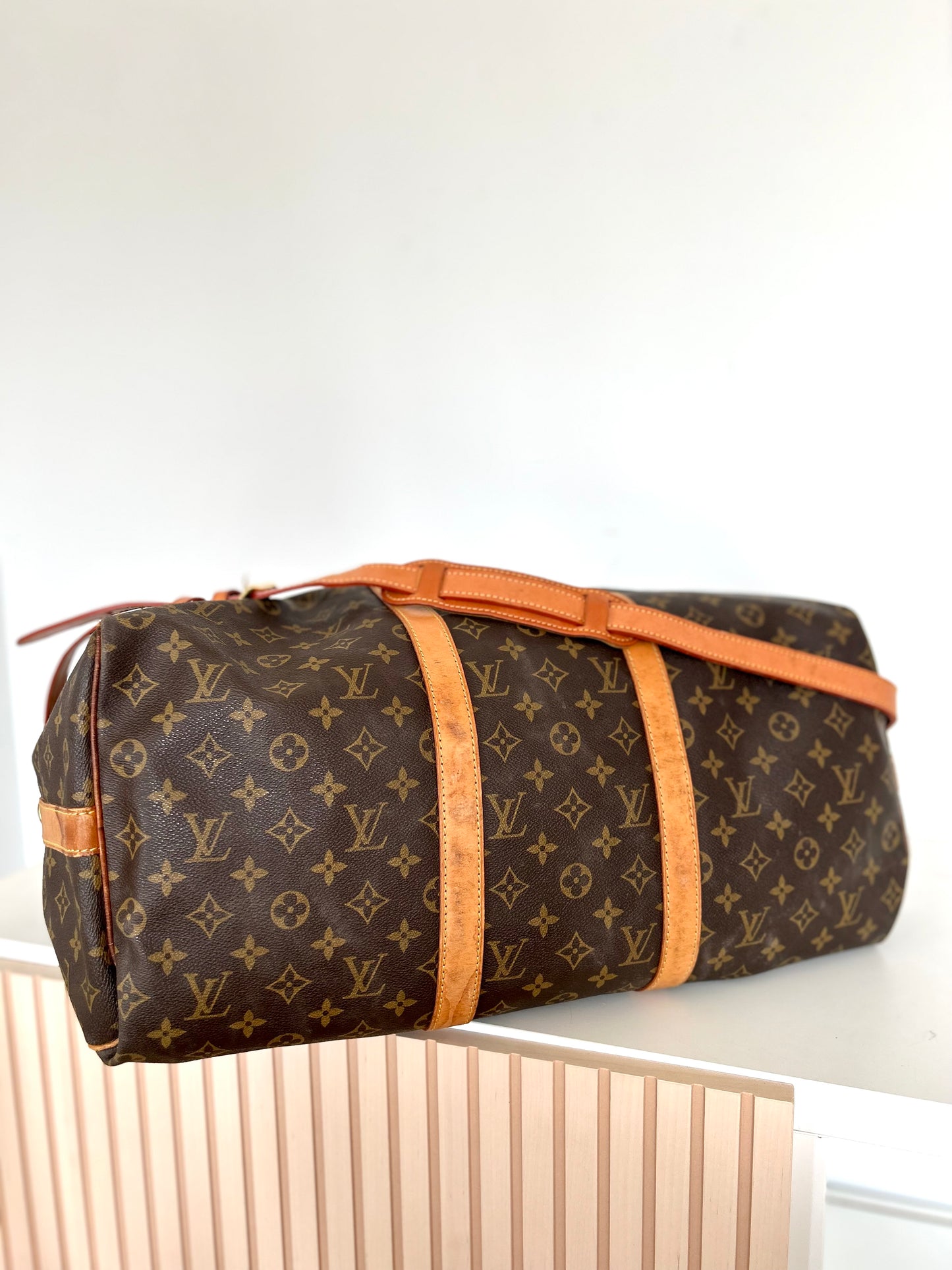Louis Vuitton Bandouliere Keepall 50 Duffle Boston Bag