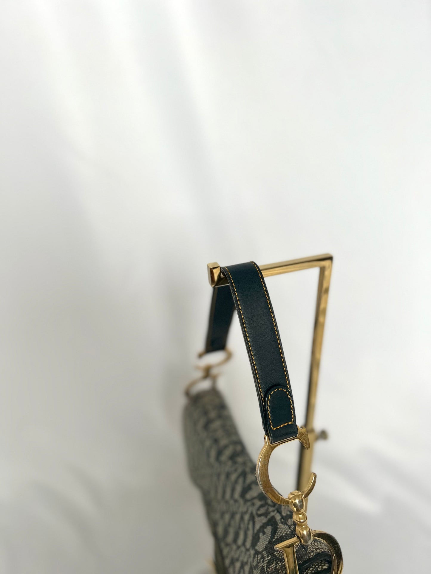 Dior Monogram Saddle Bag