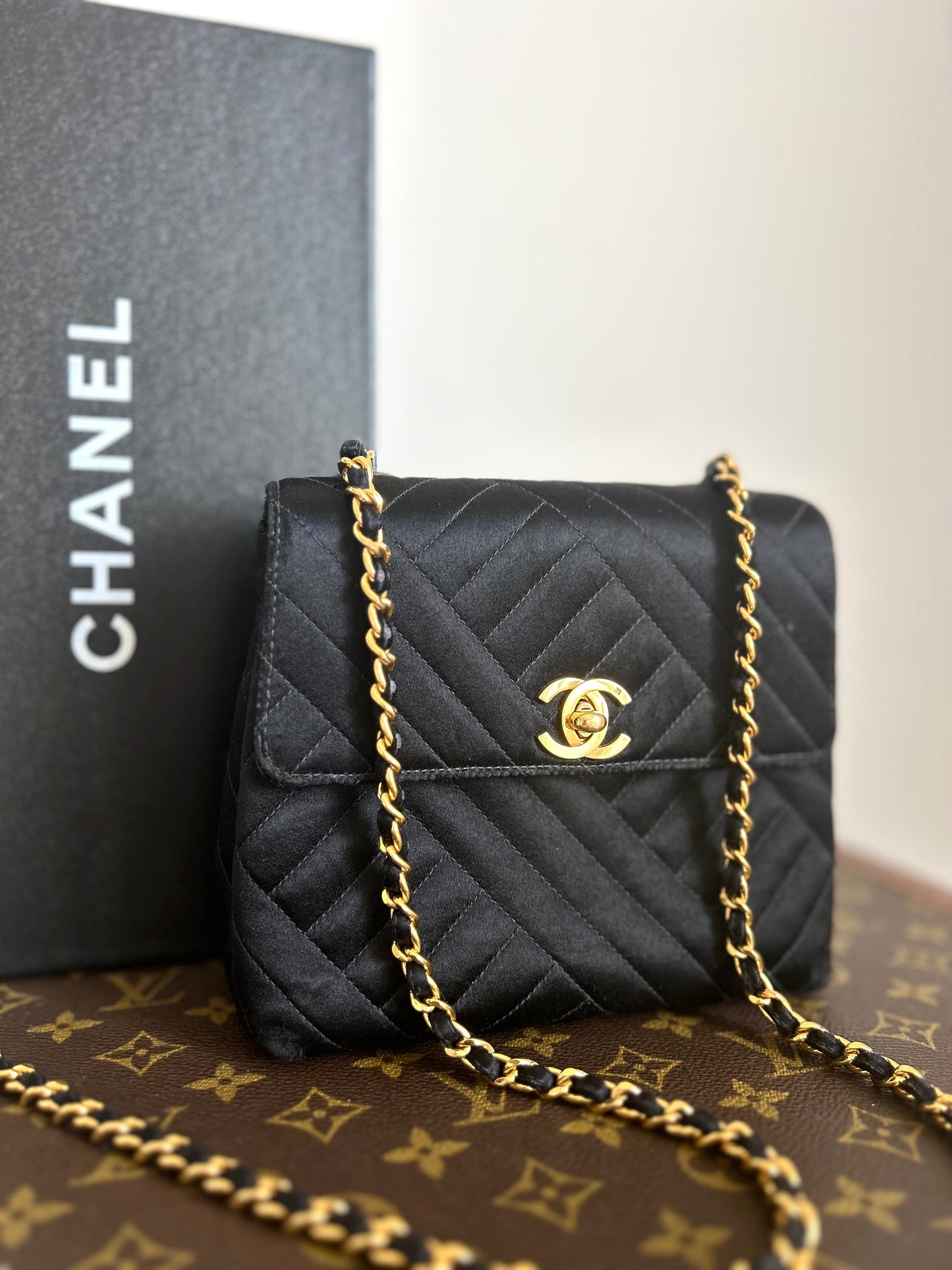 Chanel Satin Mini Square