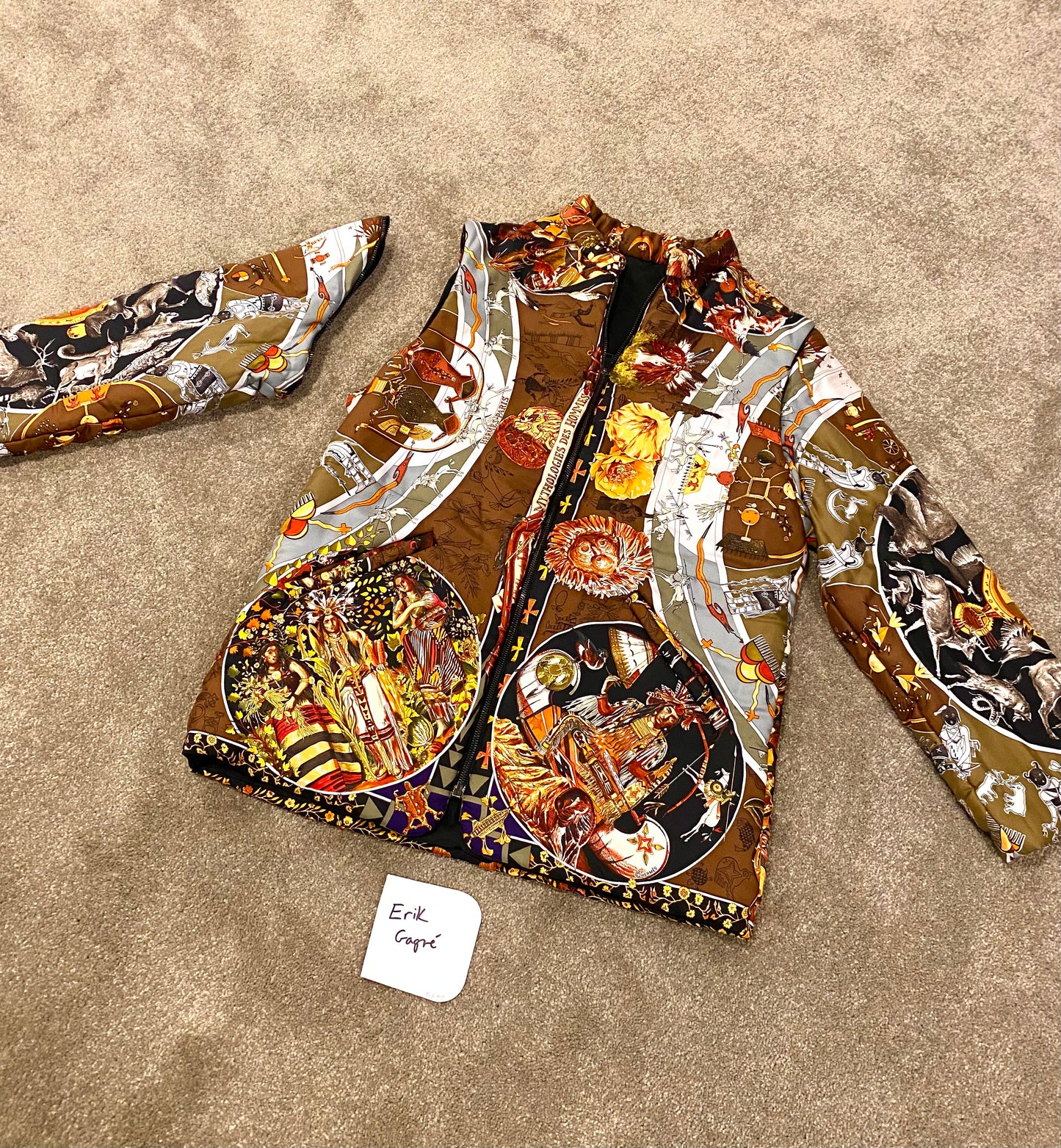 Hermès Margiela era detachable sleeve jacket