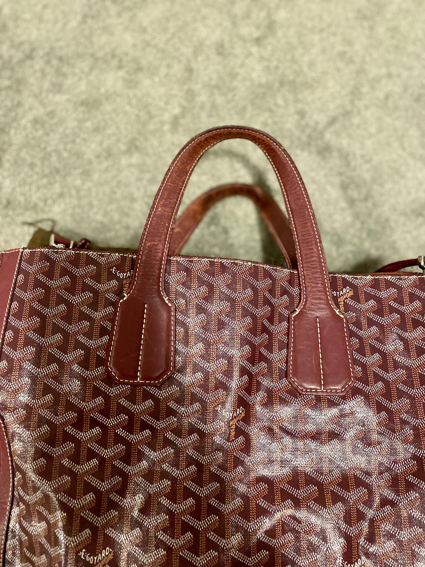 Goyard Burgundy Voltaire