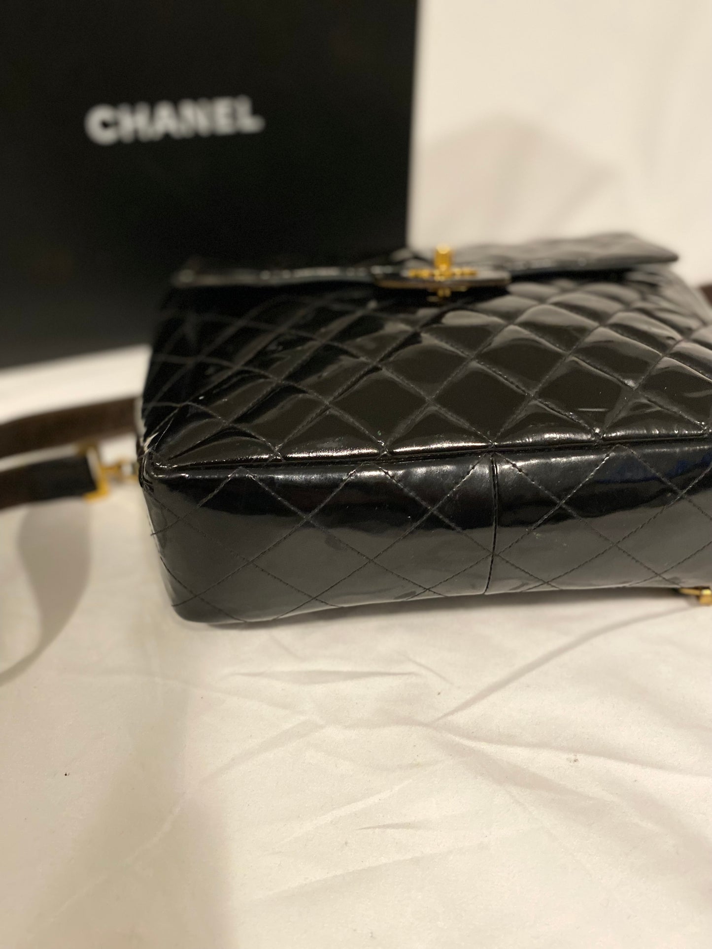 Chanel Patent Leather backpack