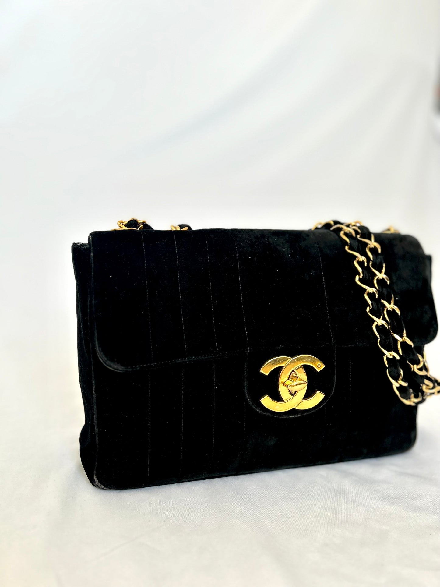 Chanel Velvet 1993-1994 Jumbo