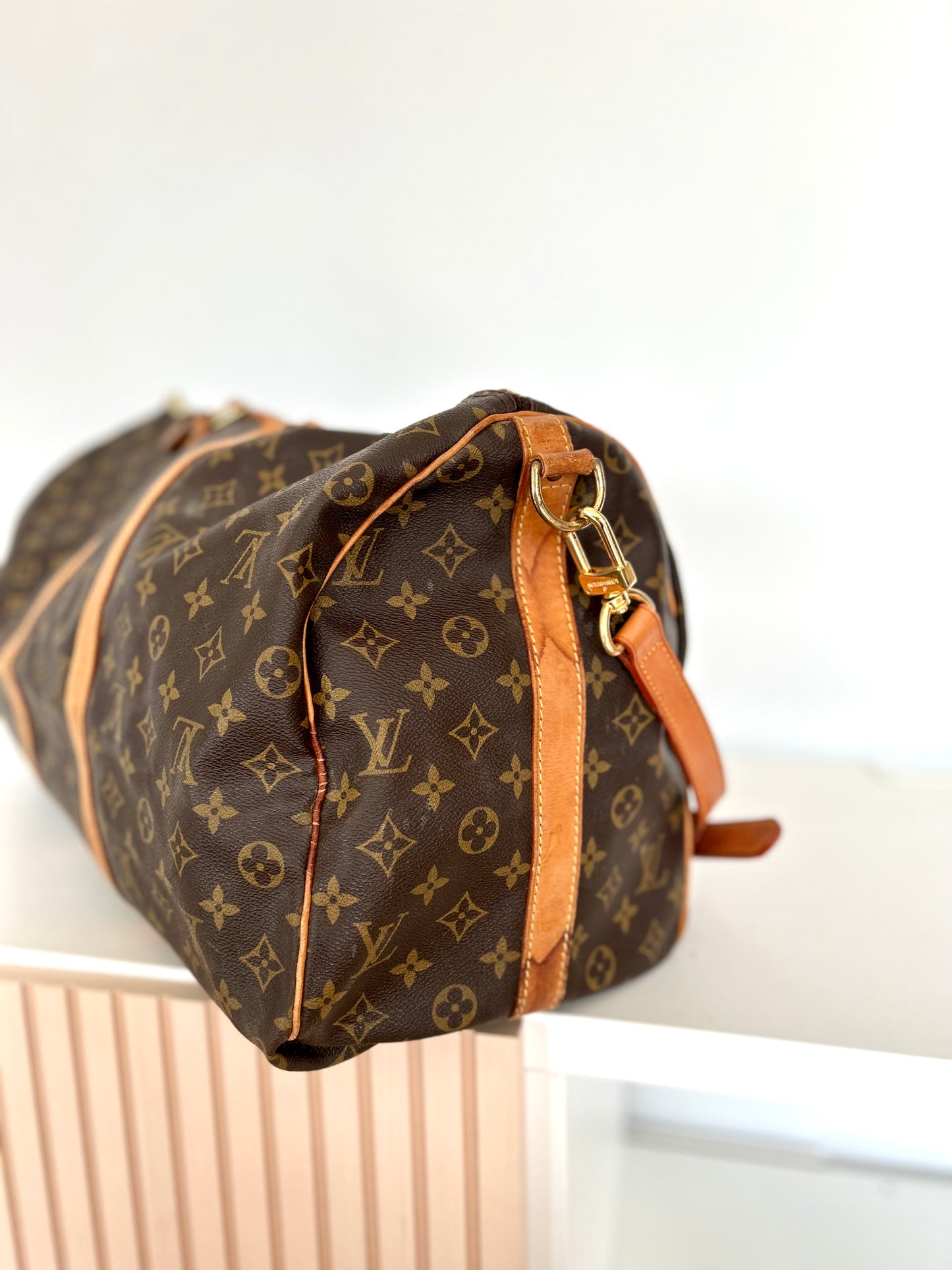 Louis Vuitton Bandouliere Keepall 50 Duffle Boston Bag