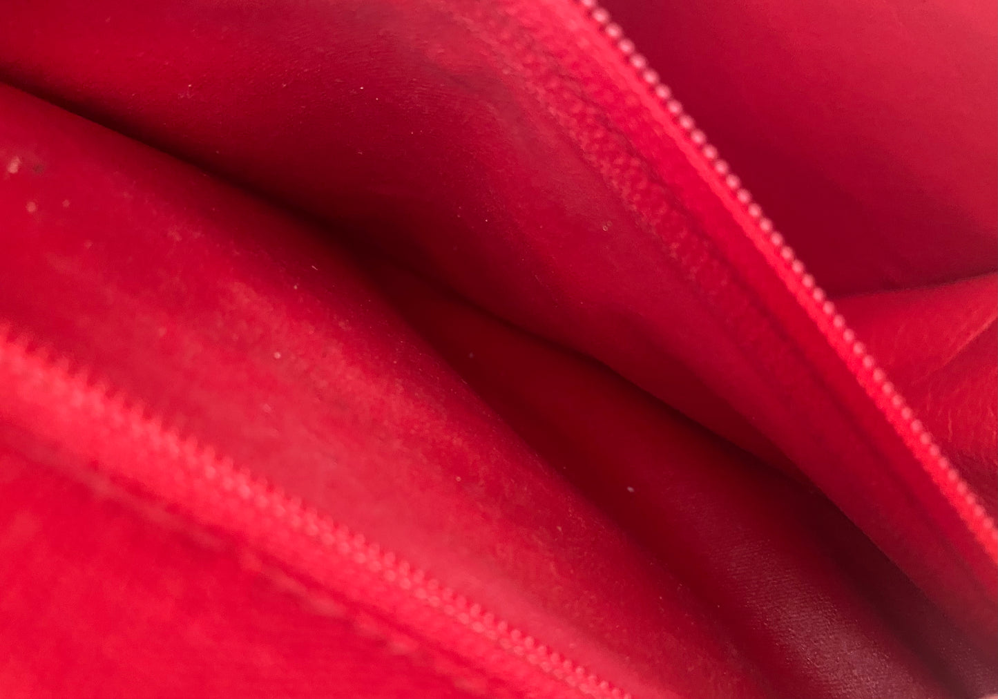 Chanel Red Matelasse Shoulder Bag