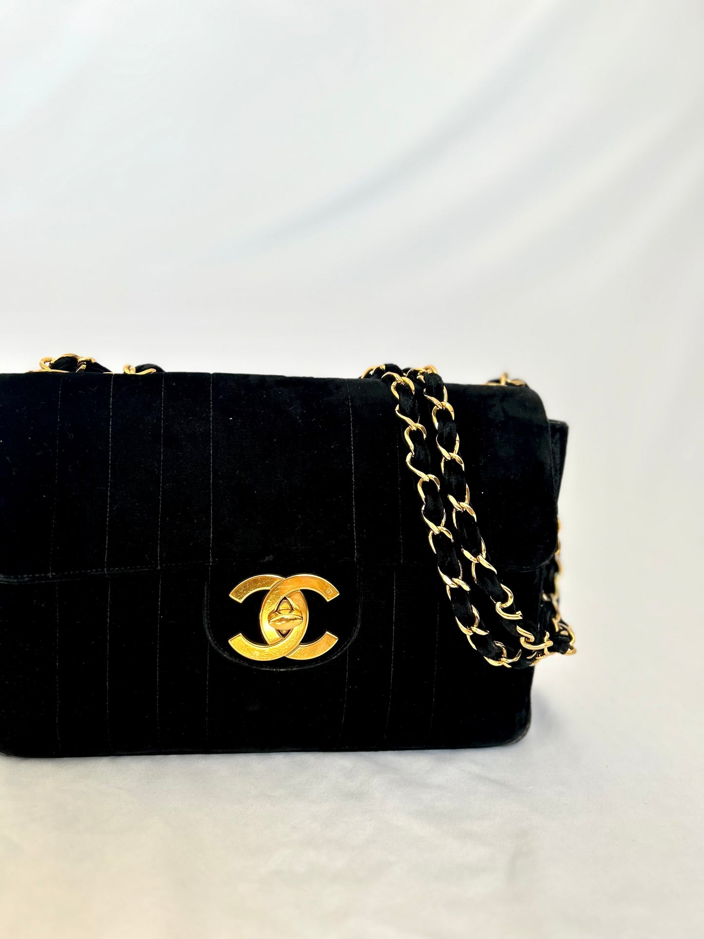 Chanel Velvet 1993-1994 Jumbo