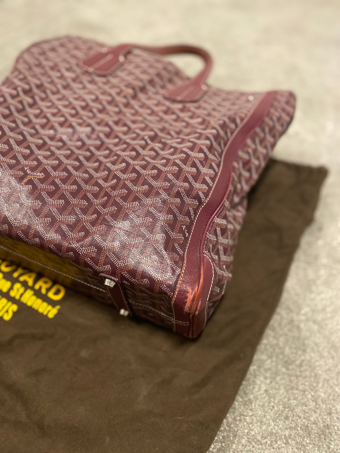 Goyard Burgundy Voltaire