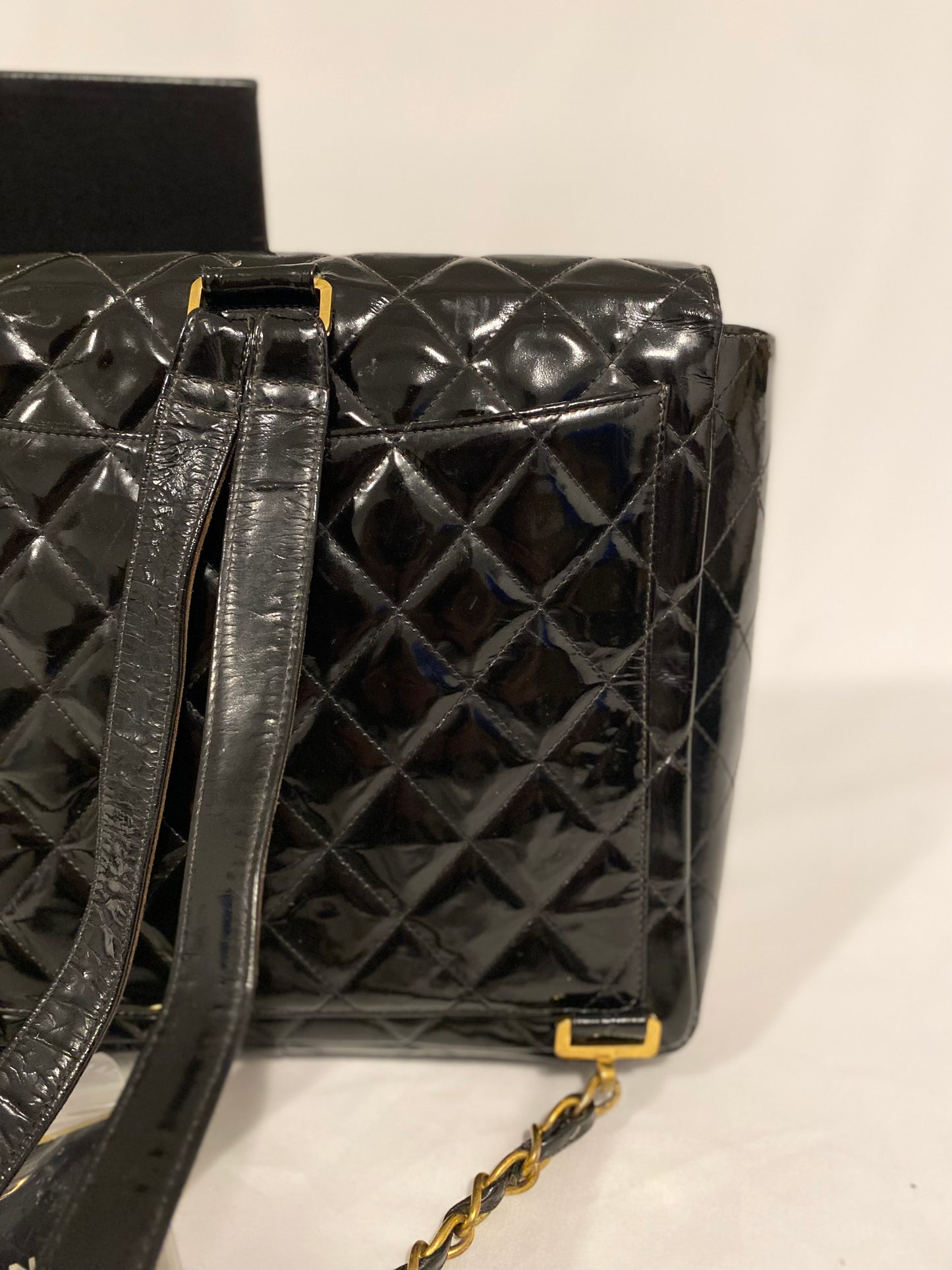 Chanel Patent Leather backpack