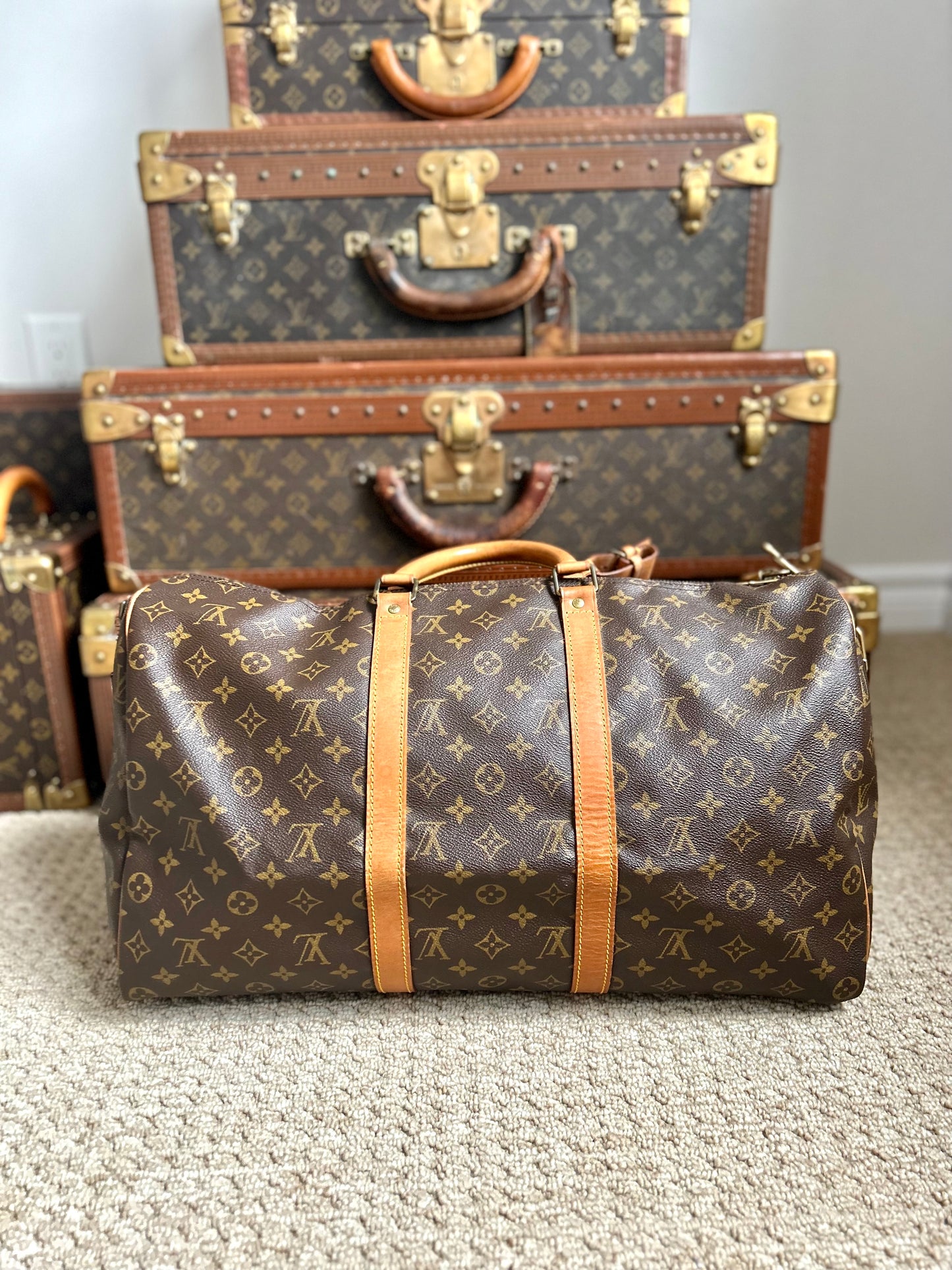 Louis Vuitton Bandouliere 50 Duffle Bag