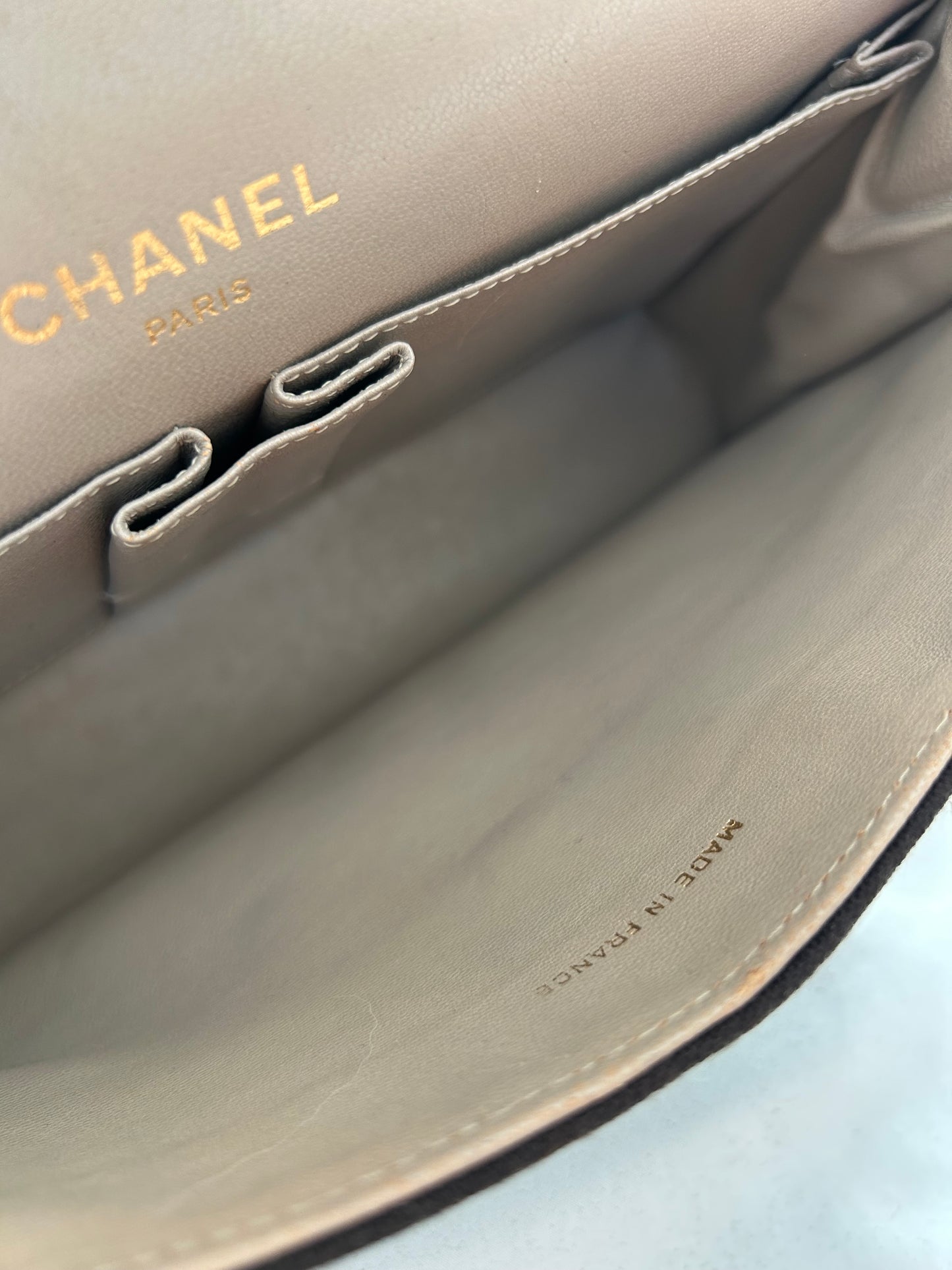 Chocolate Brown Soft Classic Flap
