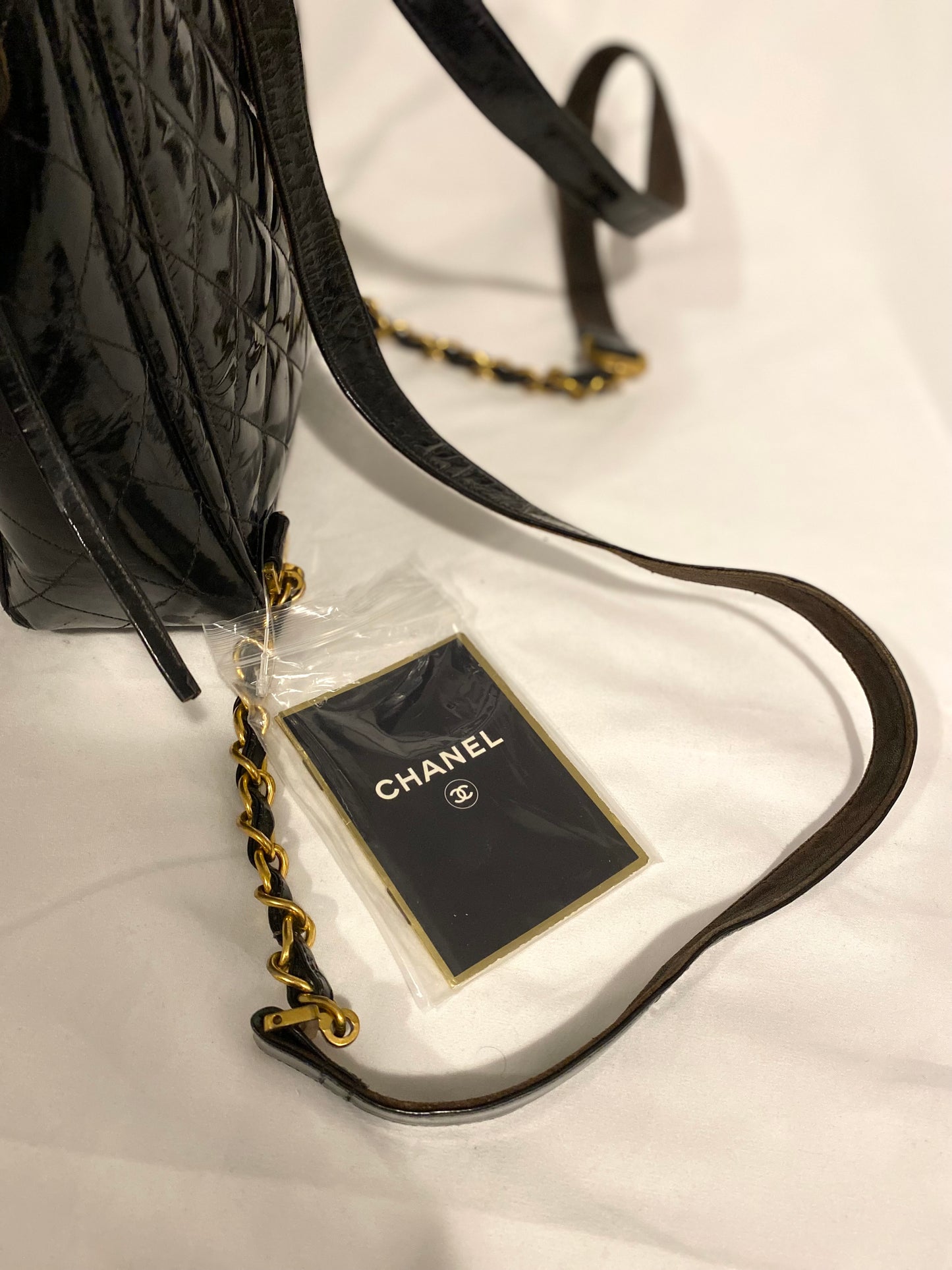 Chanel Patent Leather backpack
