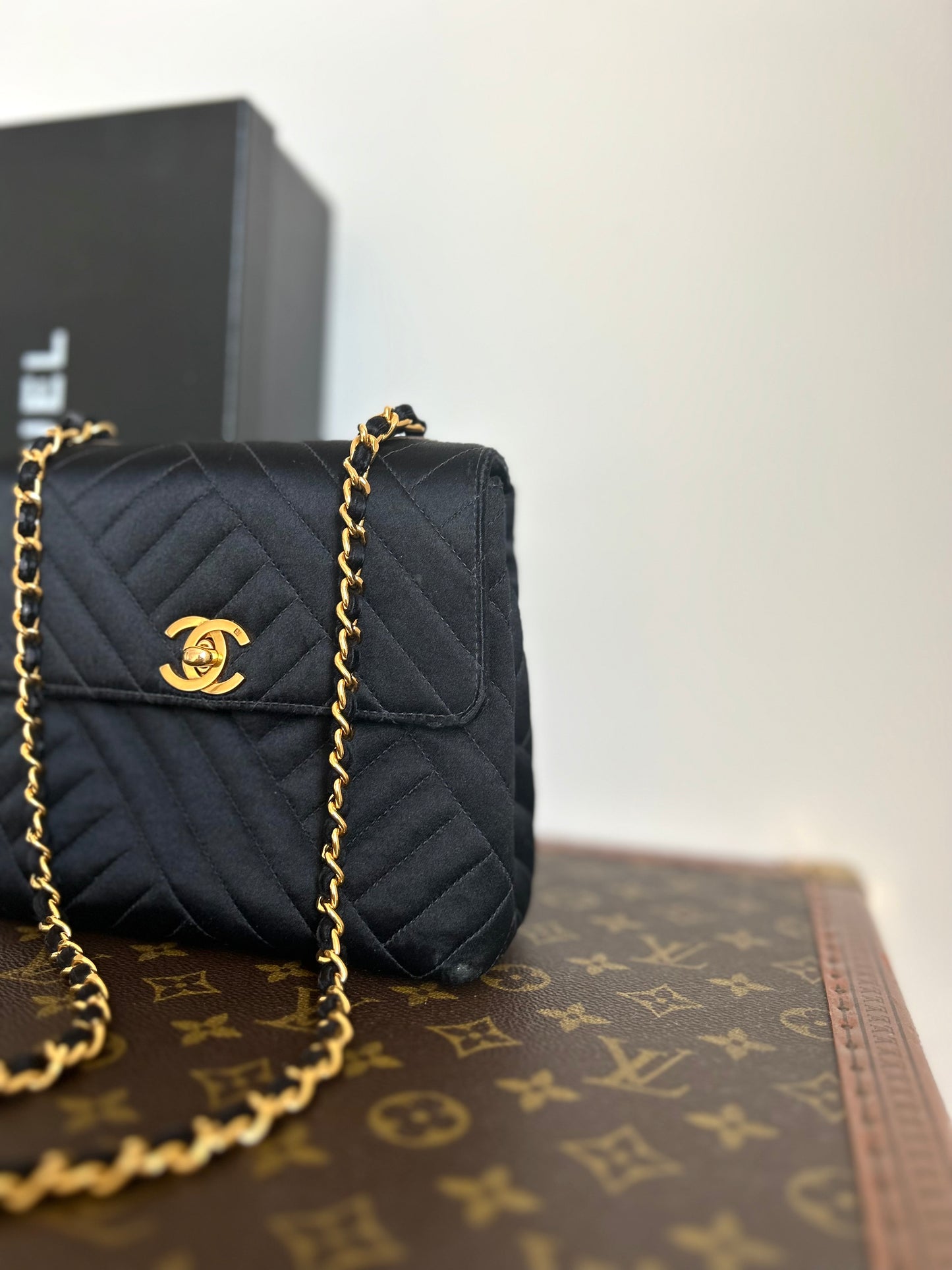 Chanel Satin Mini Square